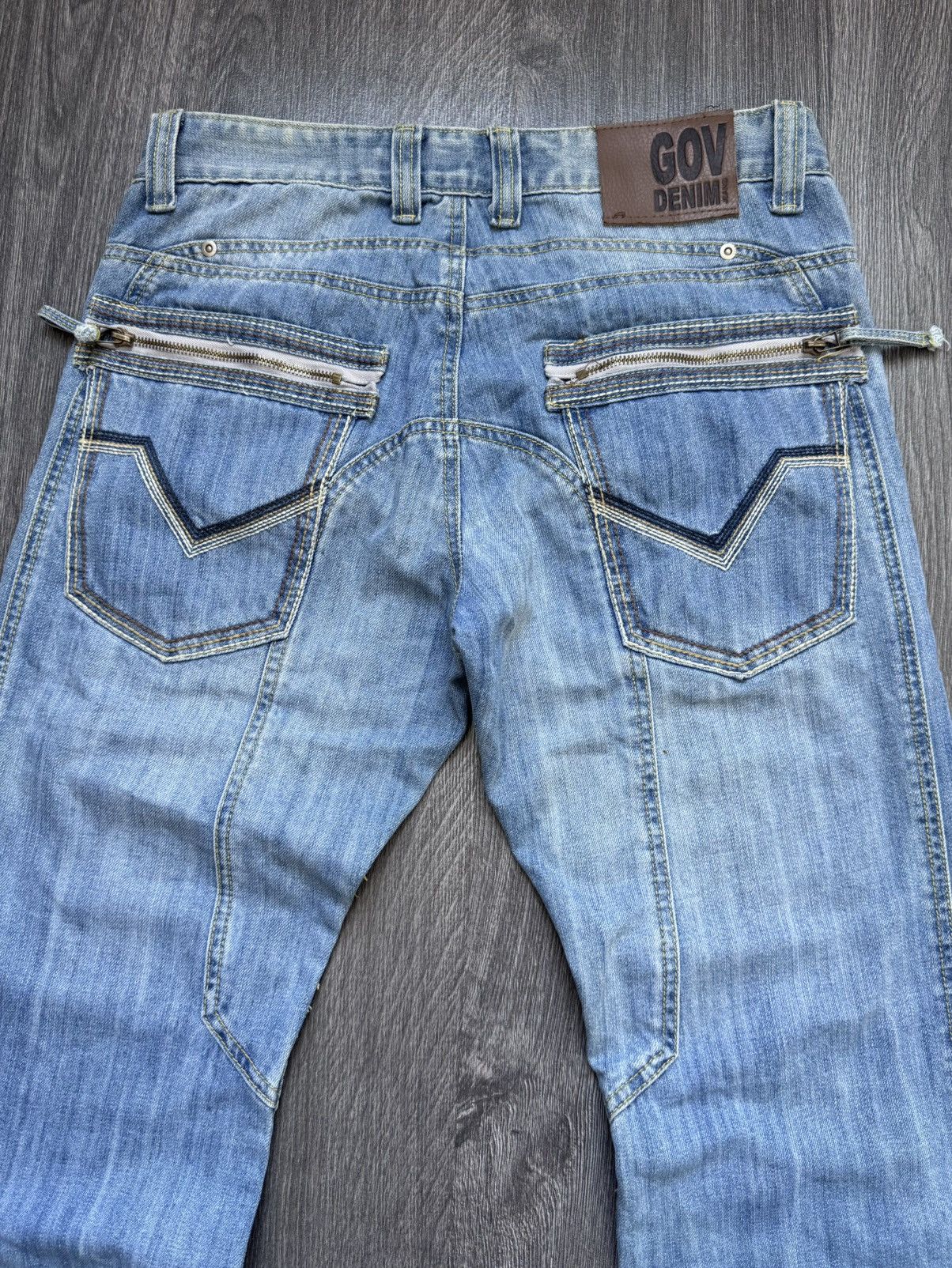 G-Star × Japanese Brand × Vintage Y2K Vintage Japanese Avantgarde if6was9 style denim pants Size US 33 - 9 Thumbnail