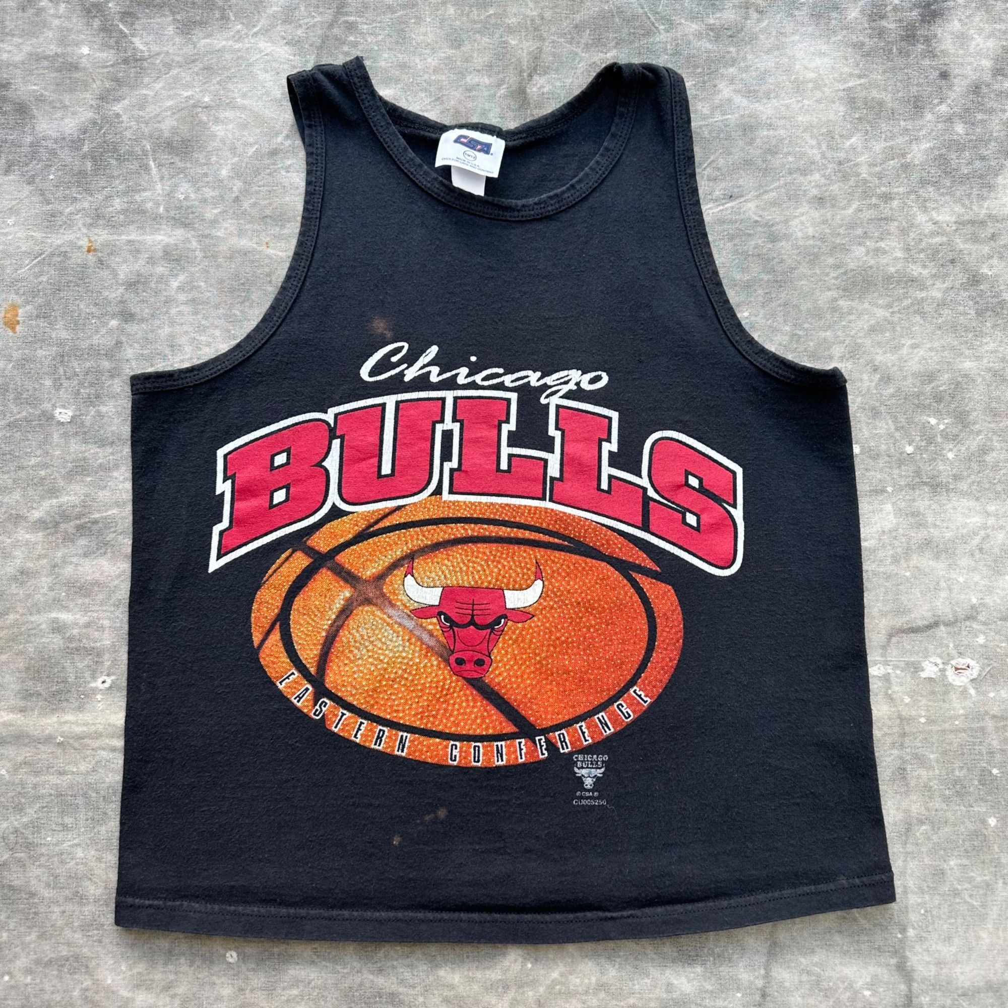 NBA × Vintage Vintage NBA Chicago Bulls Tank Top Shirt Size US XS / EU 42 / 0 - 1 Thumbnail