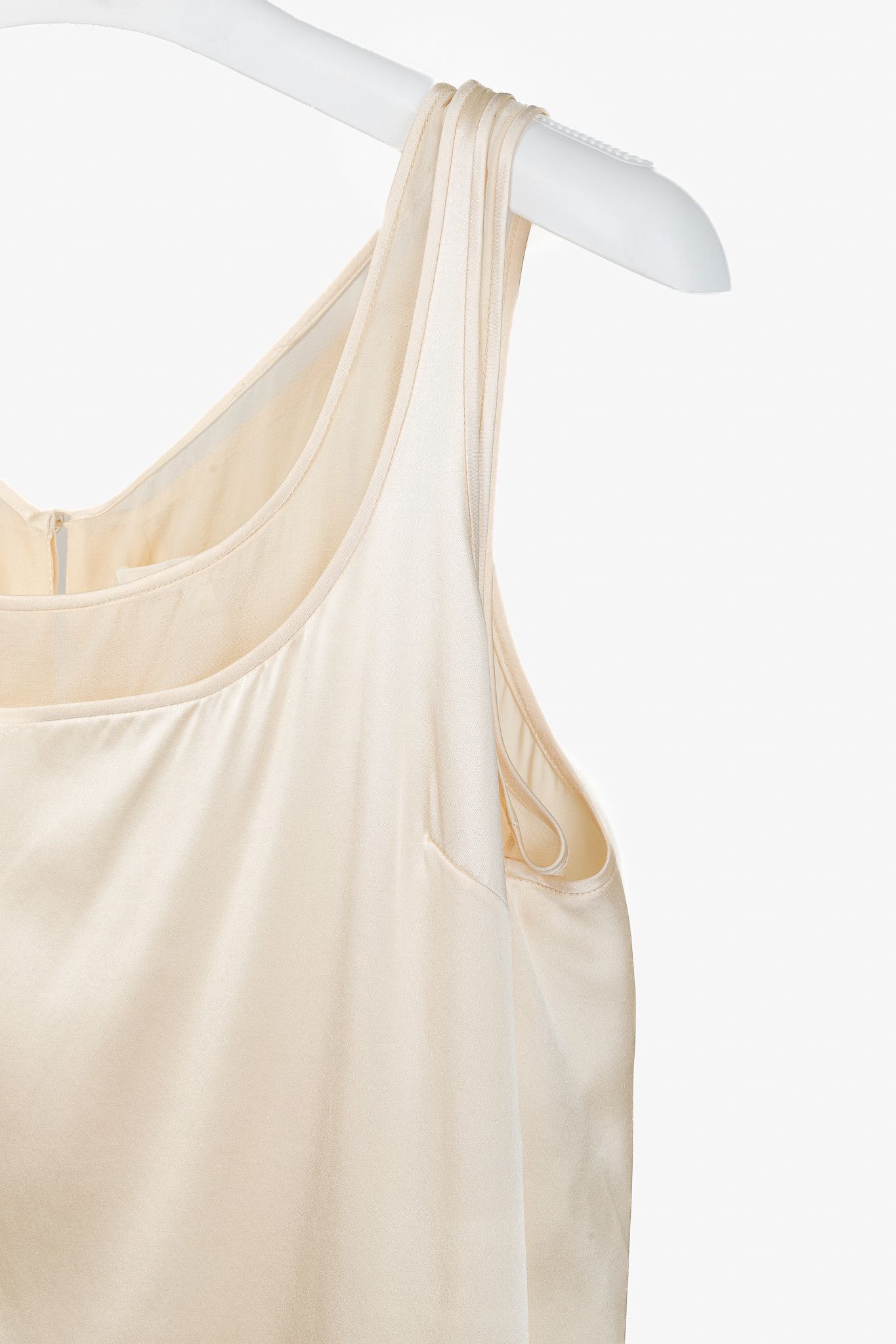 Zac Posen Zac Posen Layered Blush Silk Sleeveless Blouse Size M / US 6-8 / IT 42-44 - 5 Thumbnail