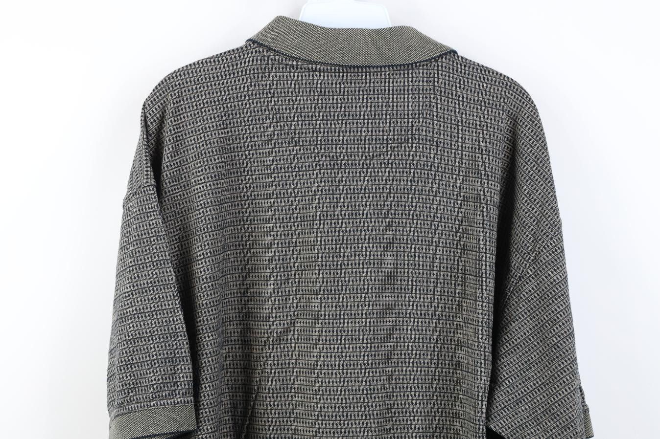 Vintage Vintage 90s Streetwear Knit Collared Golf Polo Shirt Size US XL / EU 56 / 4 - 14 Thumbnail