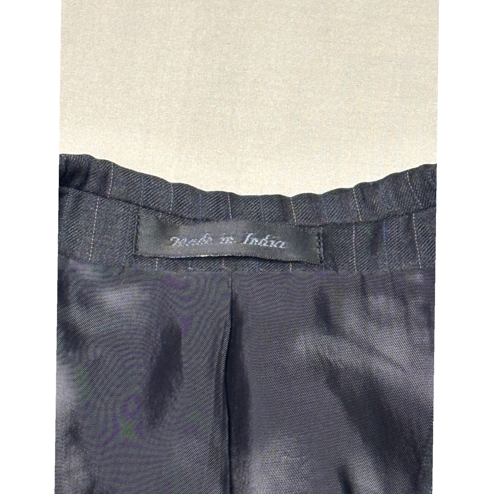 Ralph Lauren Lauren Ralph Lauren Mens 42R Wool Pinstripe Suit Jacket Blazer Charcoal Grey Size 42R - 5 Thumbnail