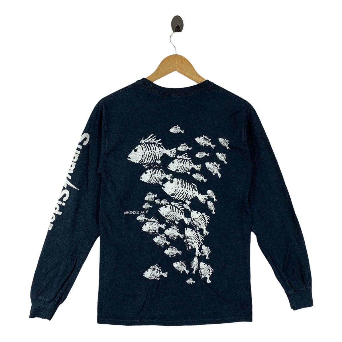 Other SunnySider x Bronze Fish Bone Skate Graphic Long Sleeve Tee Size US S / EU 44-46 / 1 - 1 Thumbnail