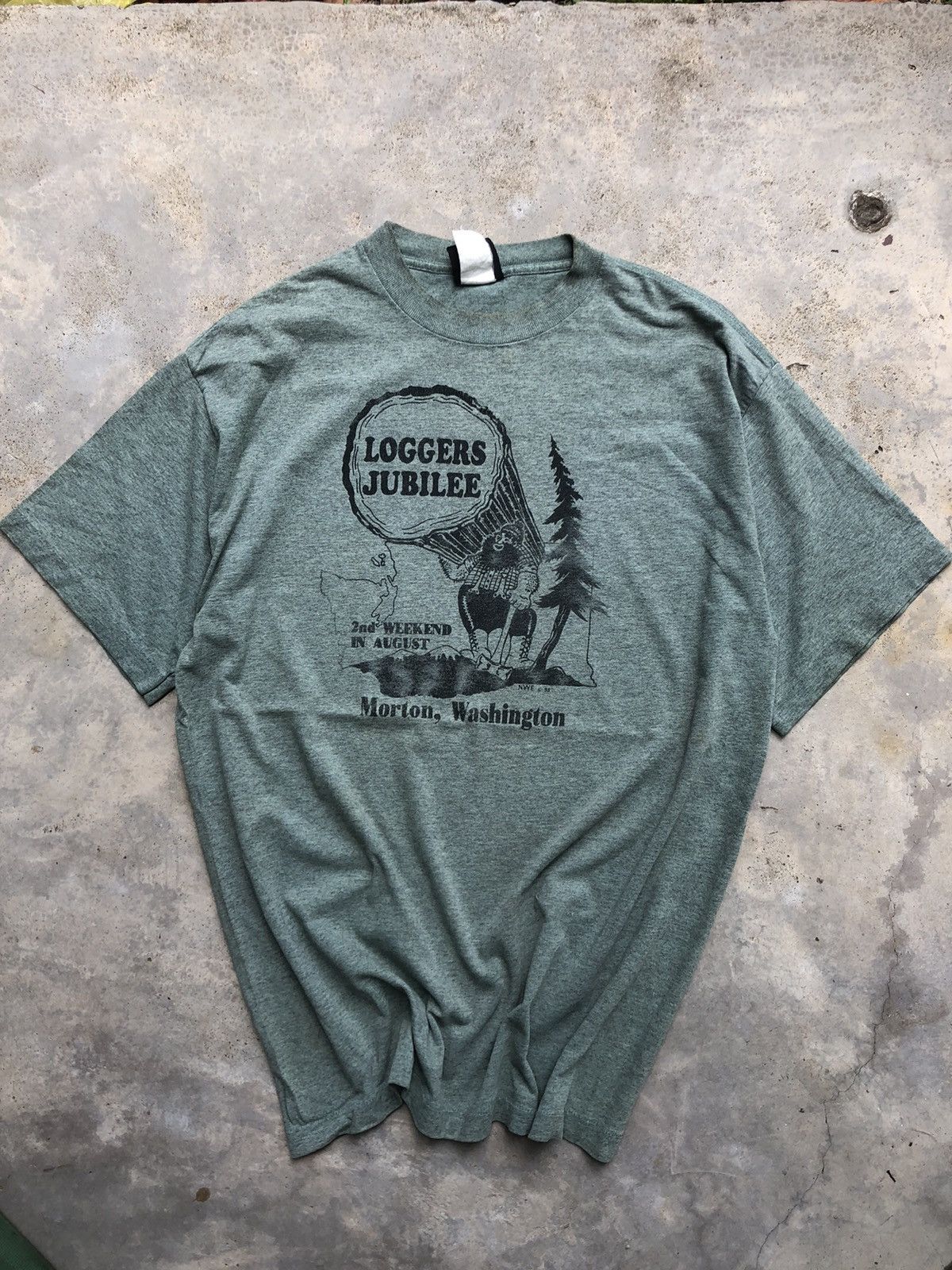 Signal Sport × Vintage 🔥Vintage Y2K🔥Signal Sport Loggers Jubilee 93 Tshirts Size US L / EU 52-54 / 3 - 1 Thumbnail