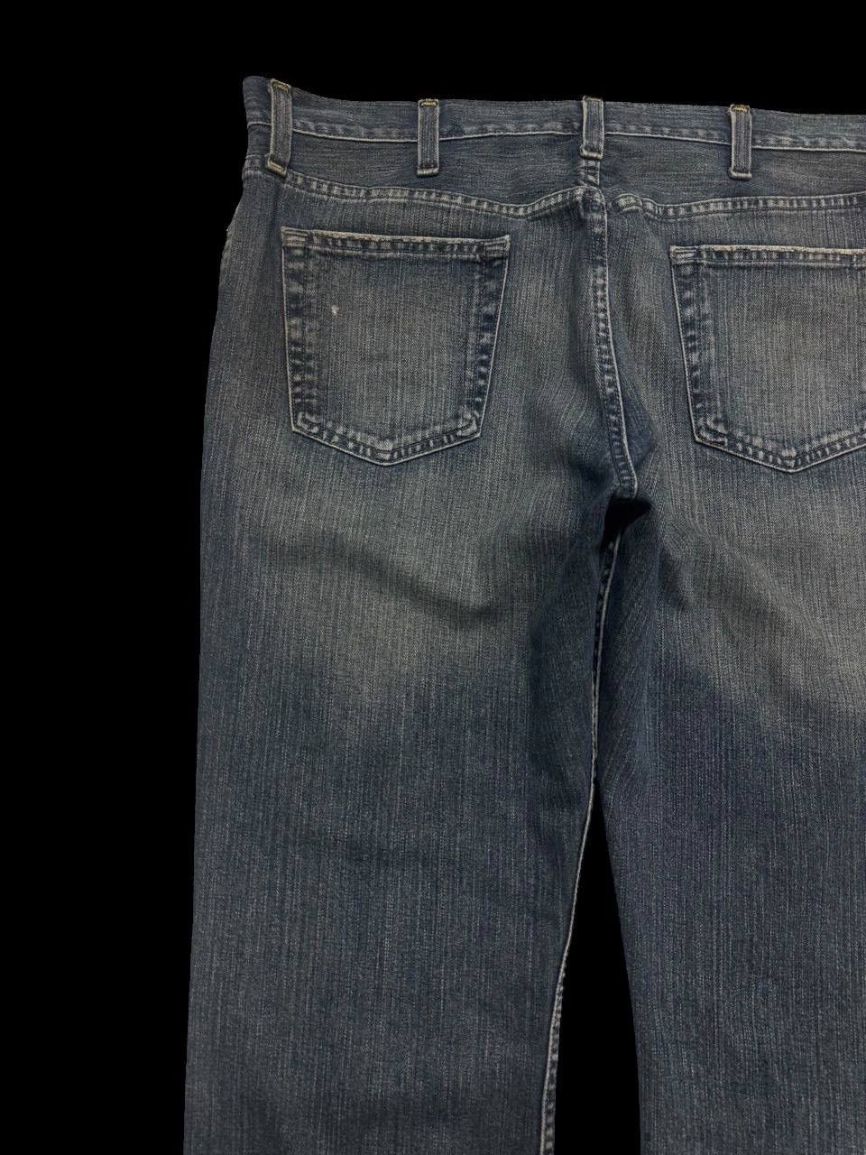 Japanese Brand Waist-36 FLARE 90s Style Route Rusty Mudwash Sick Jeans Size US 36 / EU 52 - 13 Thumbnail