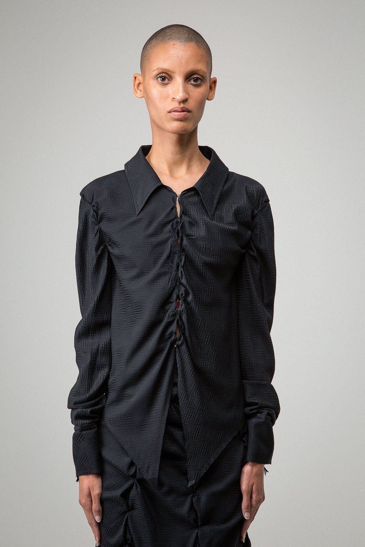 $820 Rui Silk Long Sleeve Shirt