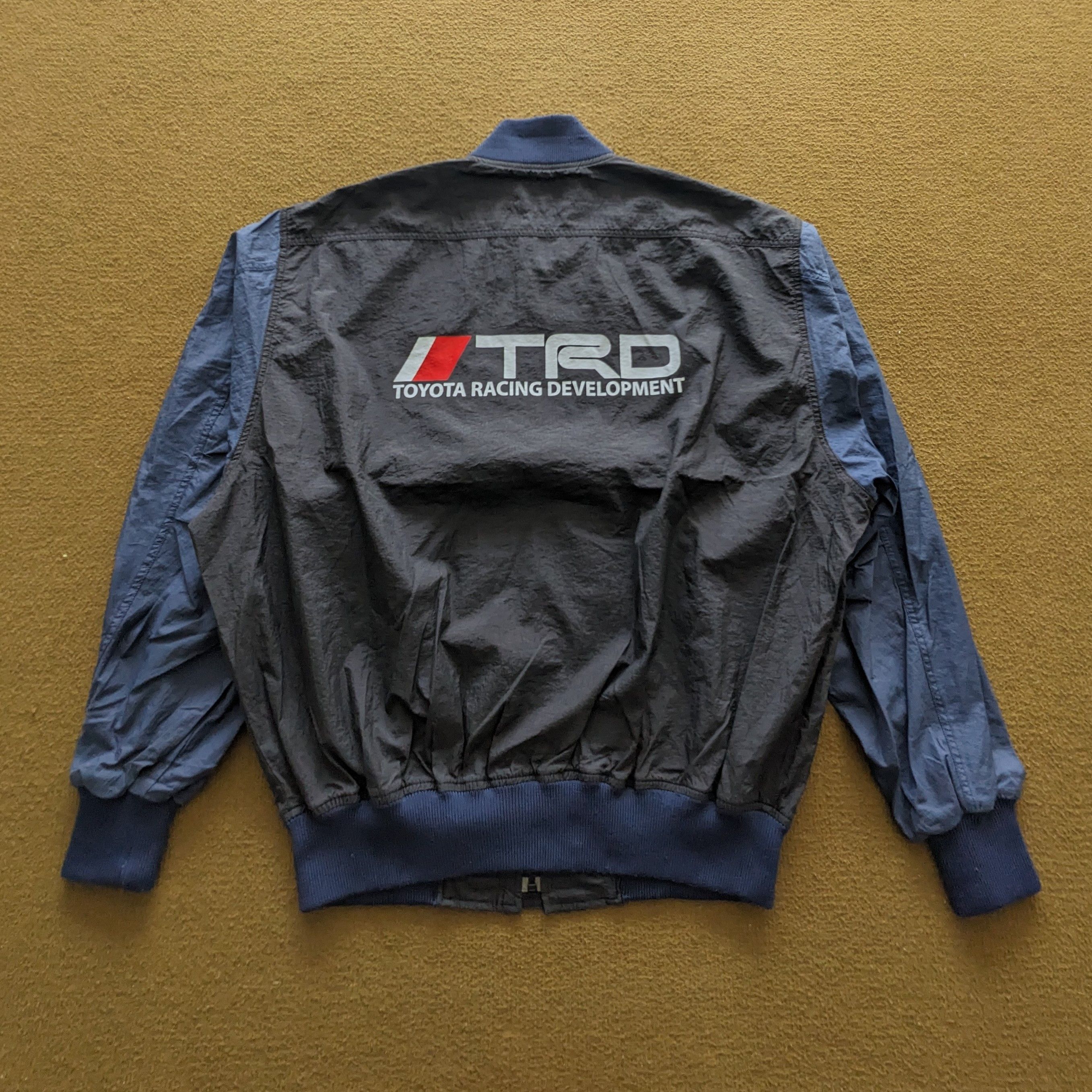 Vintage Vintage TRD TOYOTA Motorsports Racing Custom Bomber Jacket Size US M / EU 48-50 / 2 - 1 Thumbnail