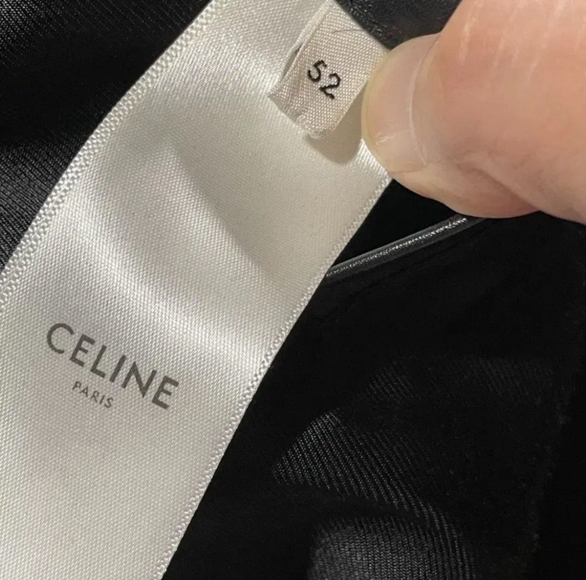 Celine Celine 20FW gold button double allure navy coat sz52 Size US L / EU 52-54 / 3 - 6 Thumbnail