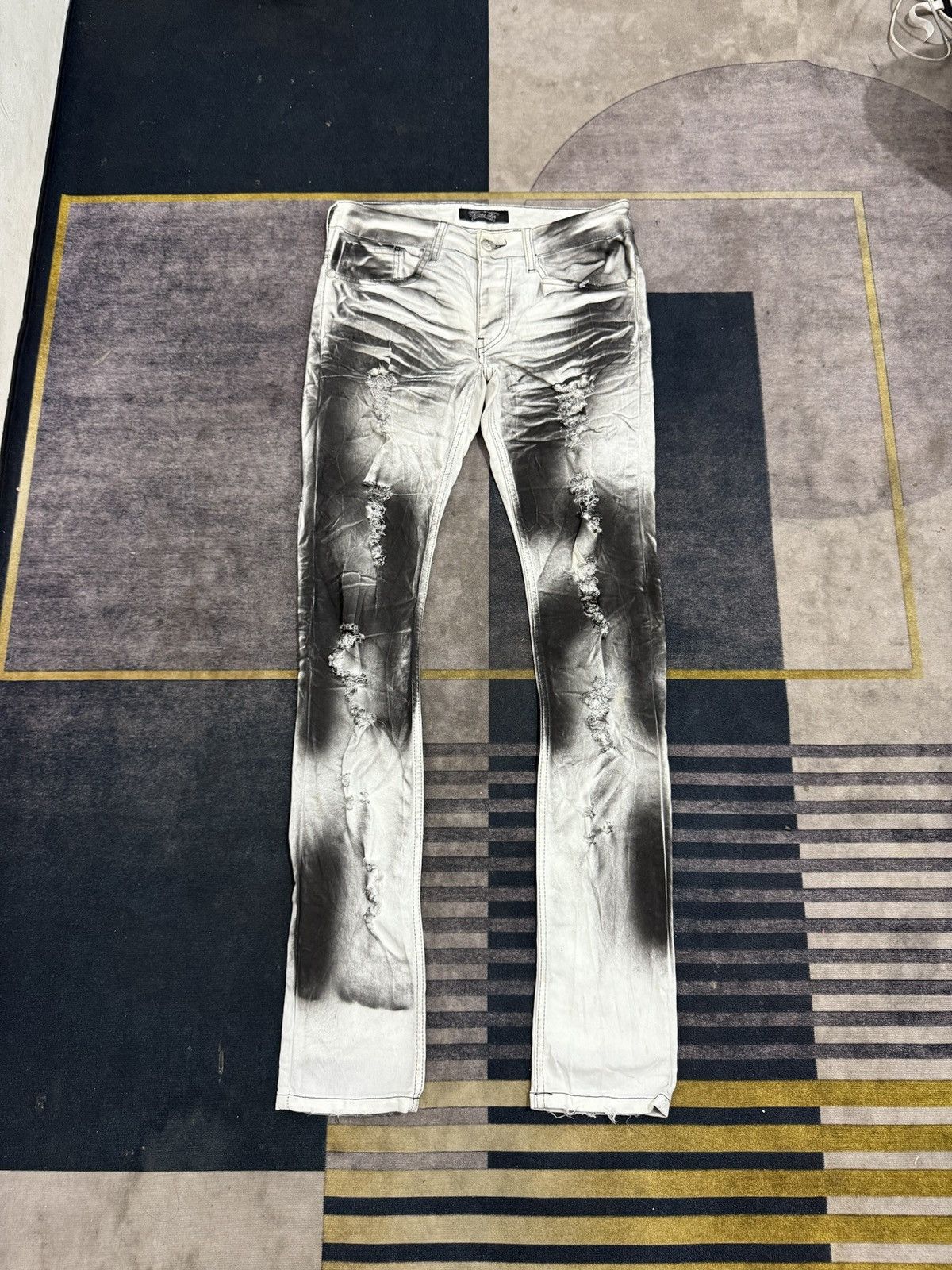 If Six Was Nine KING LIFE TORNADO IFSIX STYLE DENIM PANTS Size US 32 / EU 48 - 1 Thumbnail