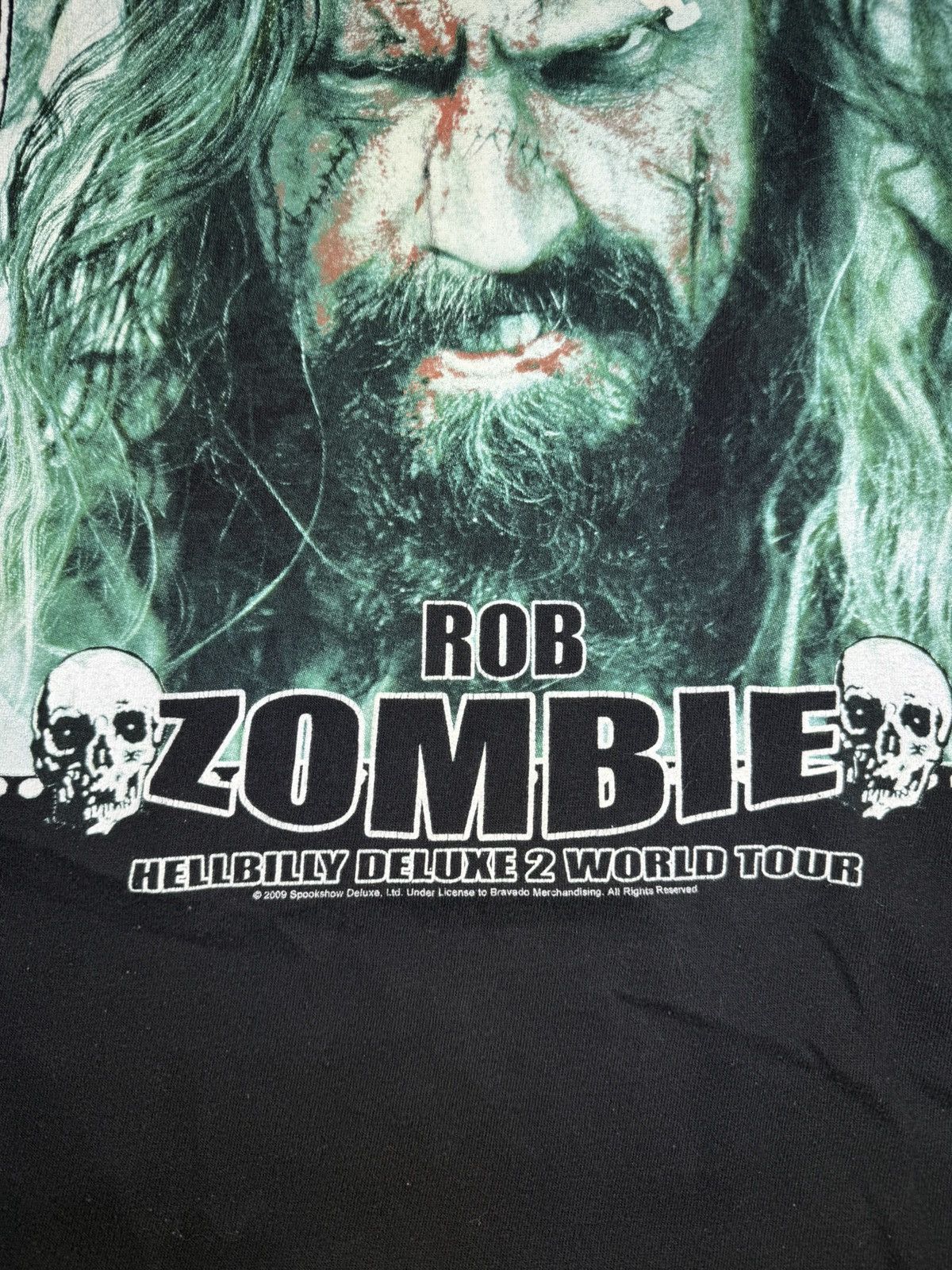 Band Tees × Vintage Vintage / Y2K Rob Zombie Hellbilly Deluxe 2 World Tour Size US M / EU 48-50 / 2 - 5 Thumbnail
