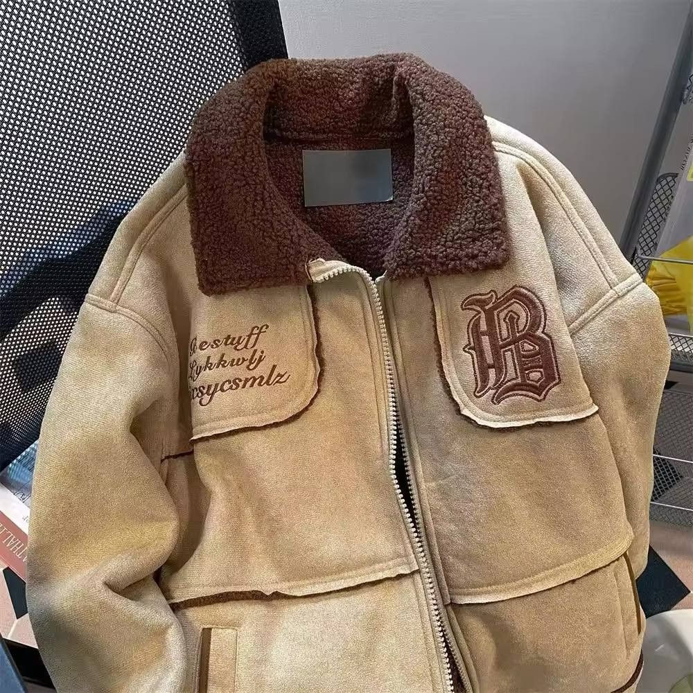 Japanese Brand × Vintage vintage American-style suede coat. Size US XL / EU 56 / 4 - 1 Thumbnail