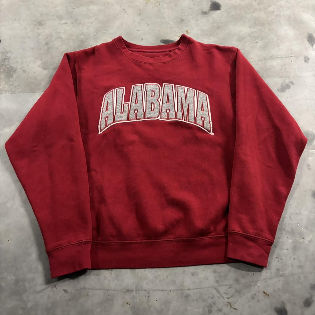 Vintage Crazy Vintage Y2K/2000s Red Alabama Spellout College Essential Sweatshirt! Fits M Size US M / EU 48-50 / 2 - 1 Thumbnail