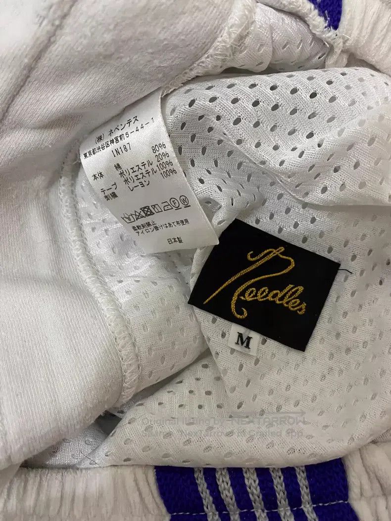 Needles Needles size M White Velvet Trousers Size US 34 / EU 50 - 5 Thumbnail