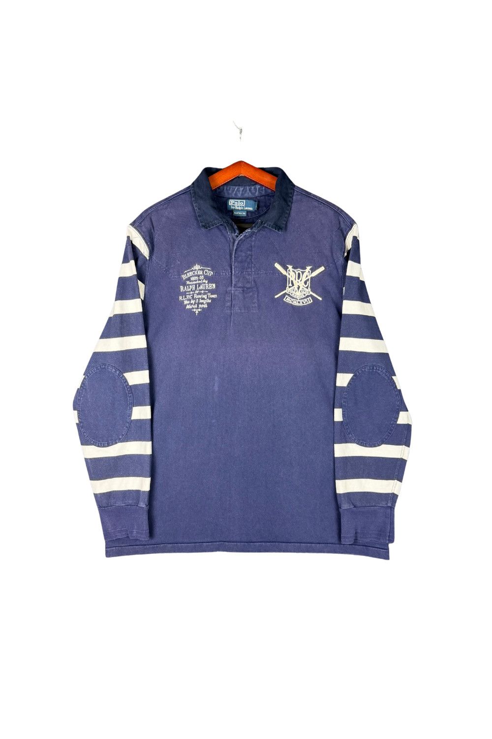 Polo Ralph Lauren Polo Ralph Lauren Bleecker Cup RLPC Rowing Rugby Shirt XL Size US XL / EU 56 / 4 - 11 Thumbnail