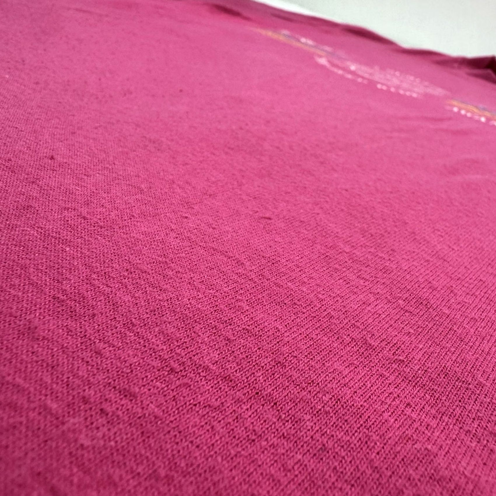 Velva Sheen VINTAGE Velva Sheen Rainbow T Shirt Adult Large 1980s Awanita Valley Jeep Ride Pink Mens Size US L / EU 52-54 / 3 - 7 Thumbnail