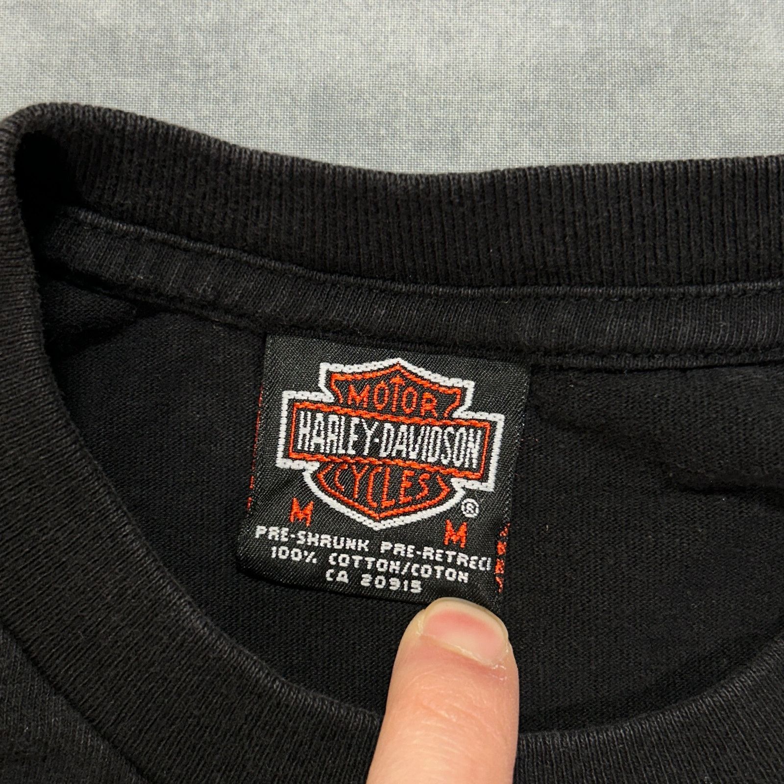 Harley Davidson VTG 1999 Harley Davidson Prince George Canada tshirt mens M Size US M / EU 48-50 / 2 - 5 Thumbnail