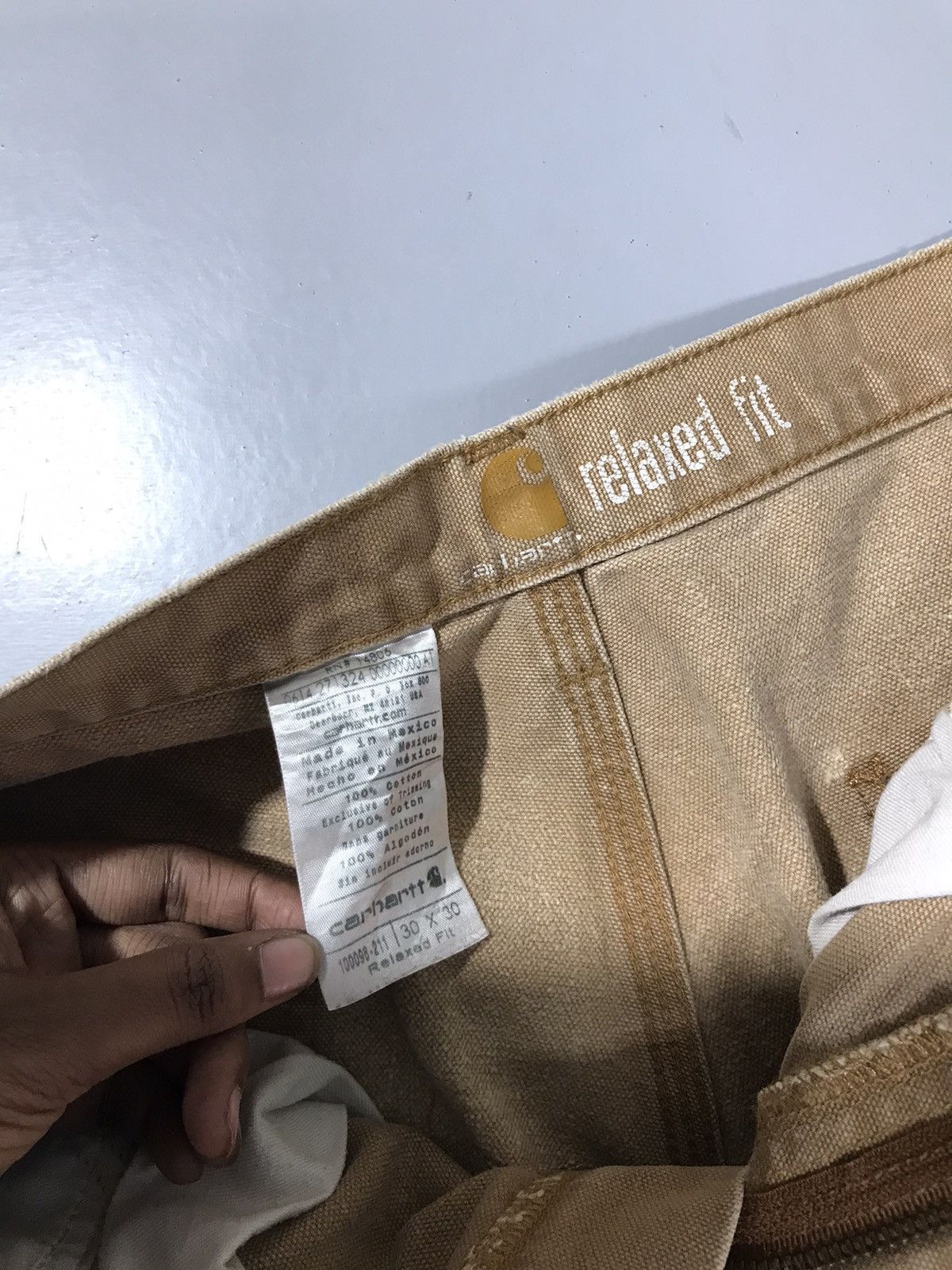 Carhartt Vintage Carhartt double knee damaged denim Size US 30 / EU 46 - 8 Thumbnail