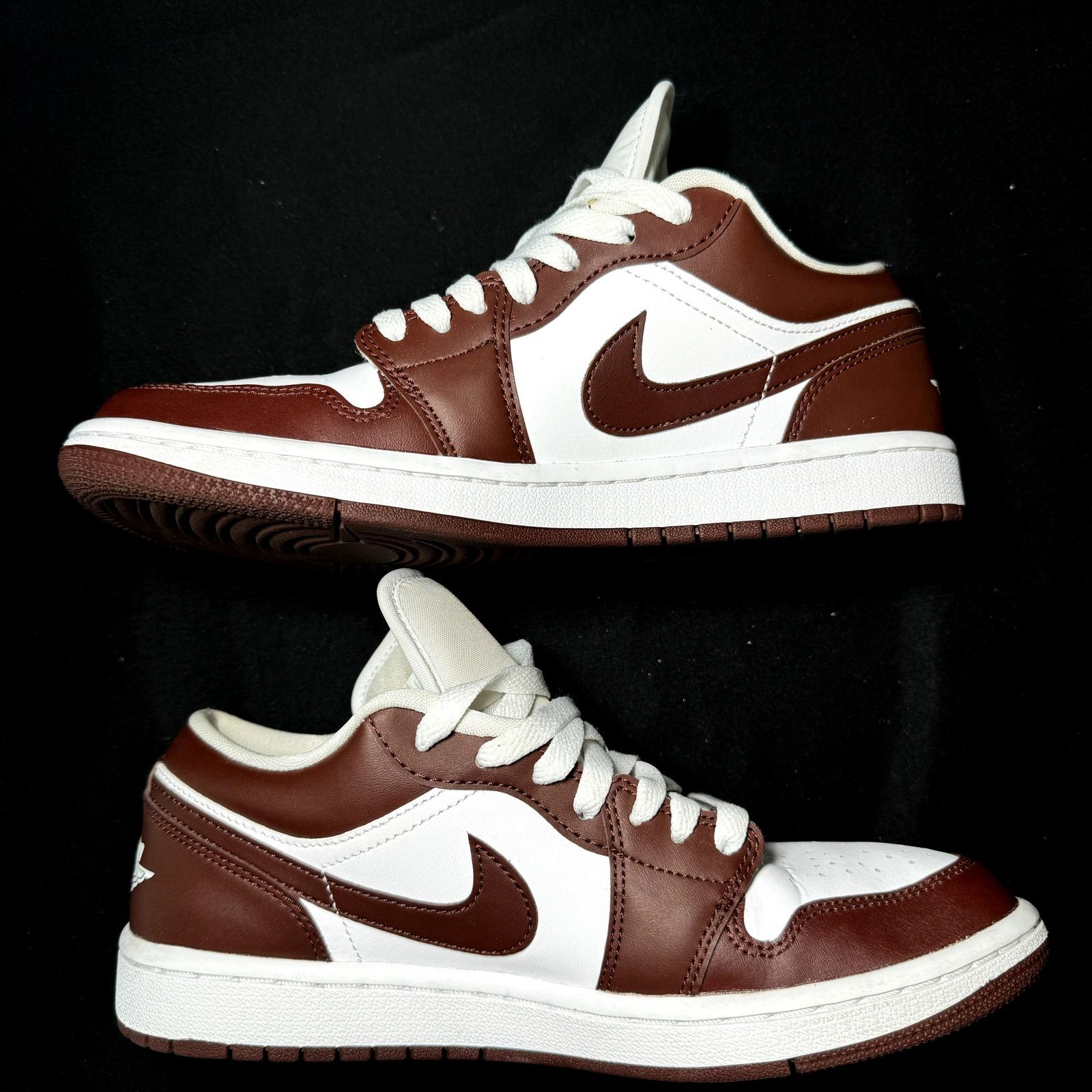 Jordan Brand × Nike Size 9 - Nike Air Jordan 1 Low Bronze Eclipse Women's Shoes Size US 9 / IT 39 - 3 Thumbnail