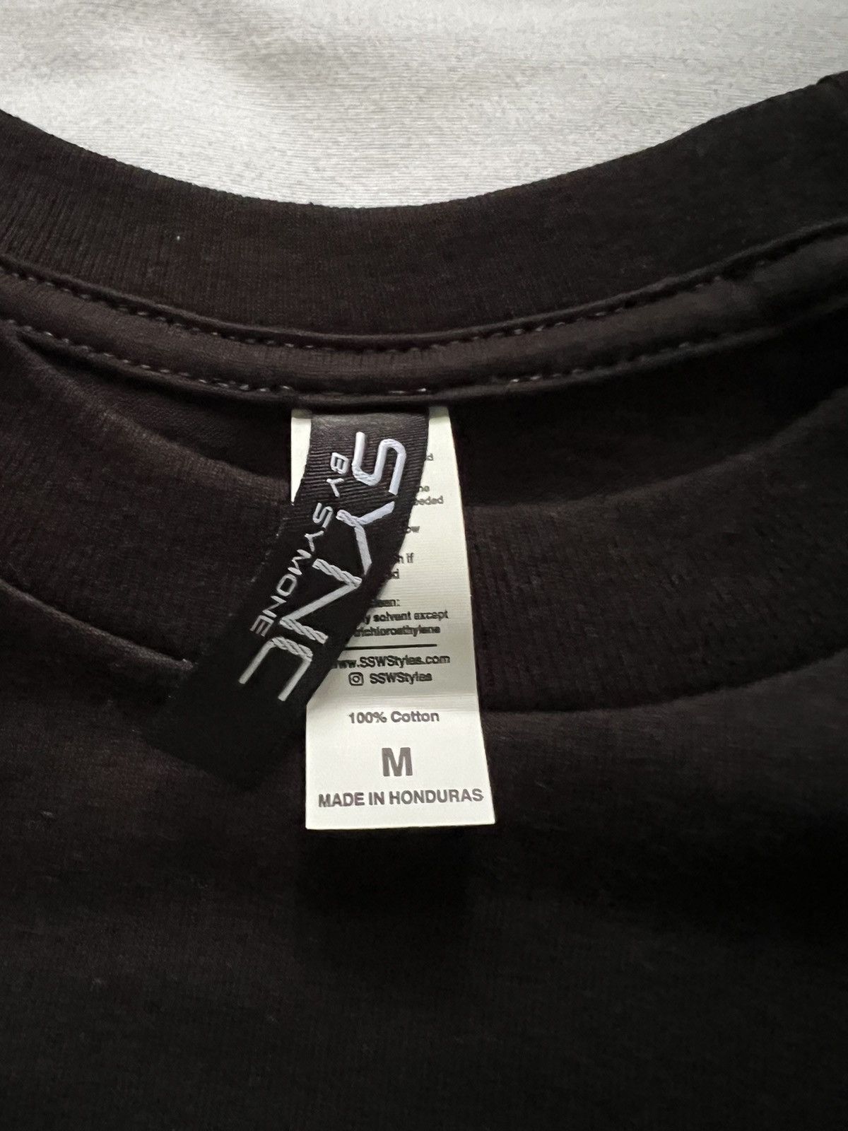 Vintage Sync By Symone Crucifix Thorns Graphic Tee branded by YEAT Size US M / EU 48-50 / 2 - 3 Thumbnail