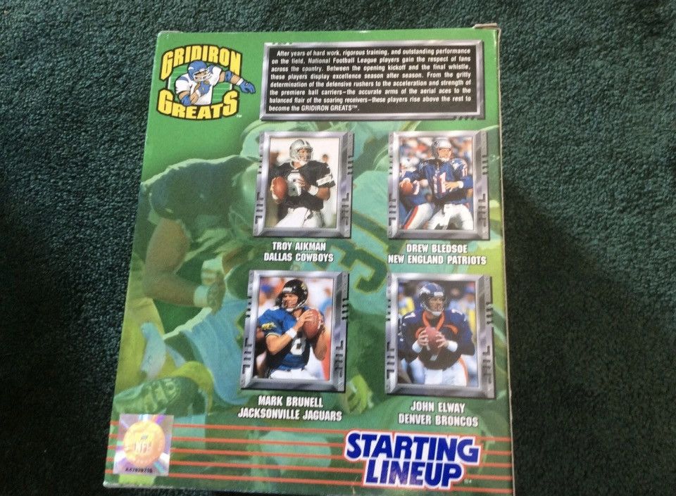 Other STARTING LINEUP TROY AIKMAN 1998 GRIDIRON GREATS Size ONE SIZE - 3 Thumbnail