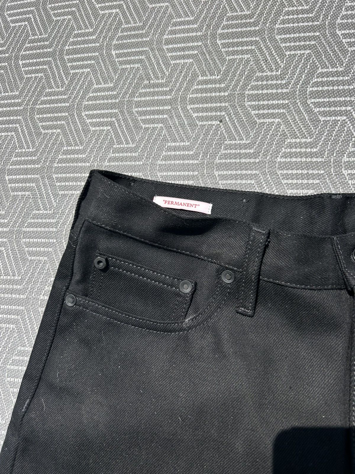 Off-White Off-White Black Denim Shorts/Jorts Size US 30 / EU 46 - 3 Thumbnail