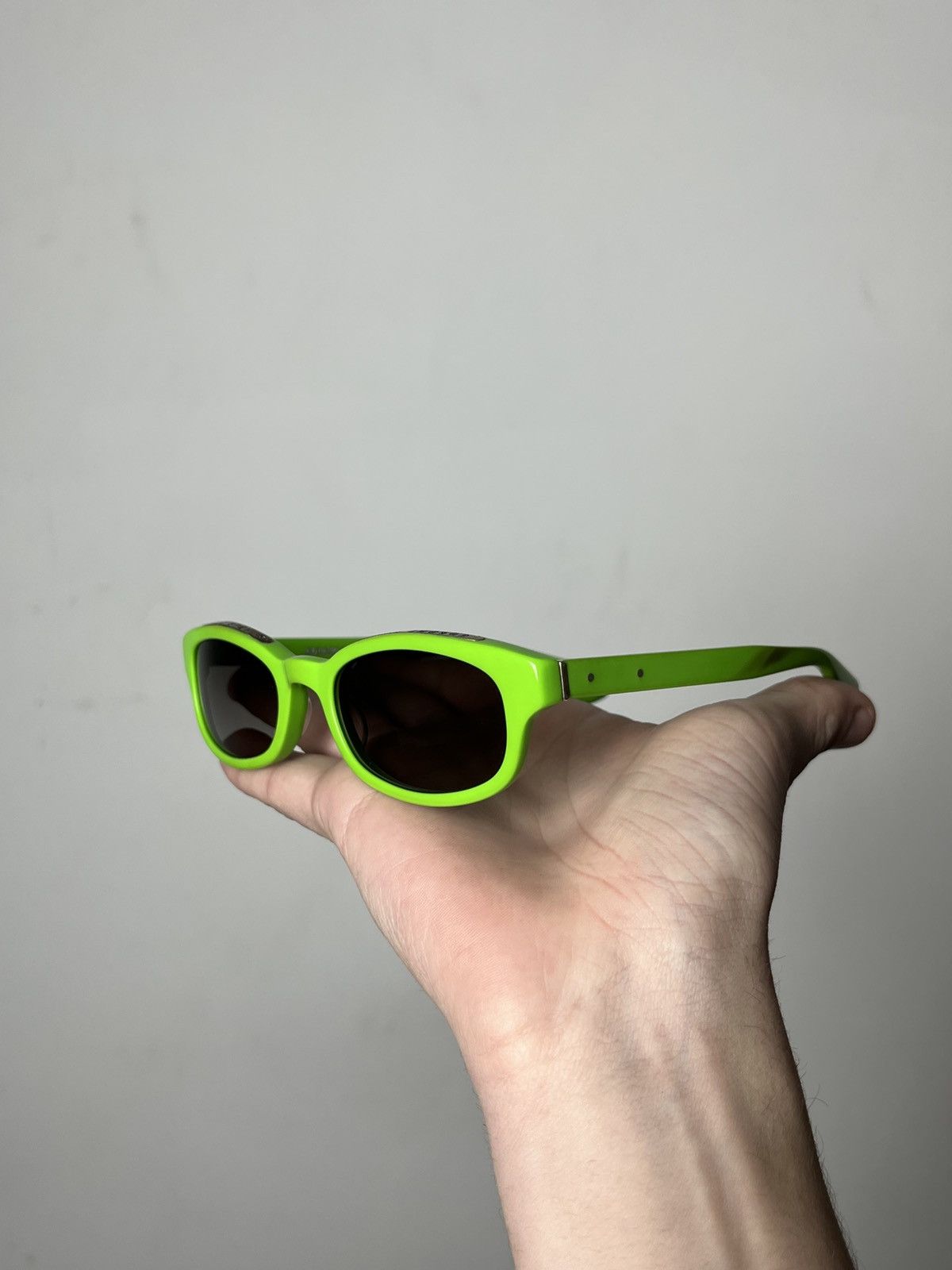Chrome Hearts 🔥CROME HEARTS LOWRIDER 925 SILVER LIME SUNGLASSES JAPAN Size ONE SIZE - 6 Thumbnail