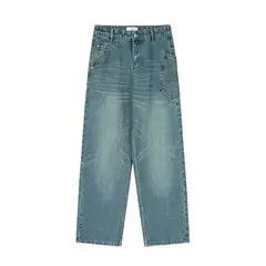 Vintage VIBE distressed baggy skate jeans Size US 34 / EU 50 - 6 Thumbnail