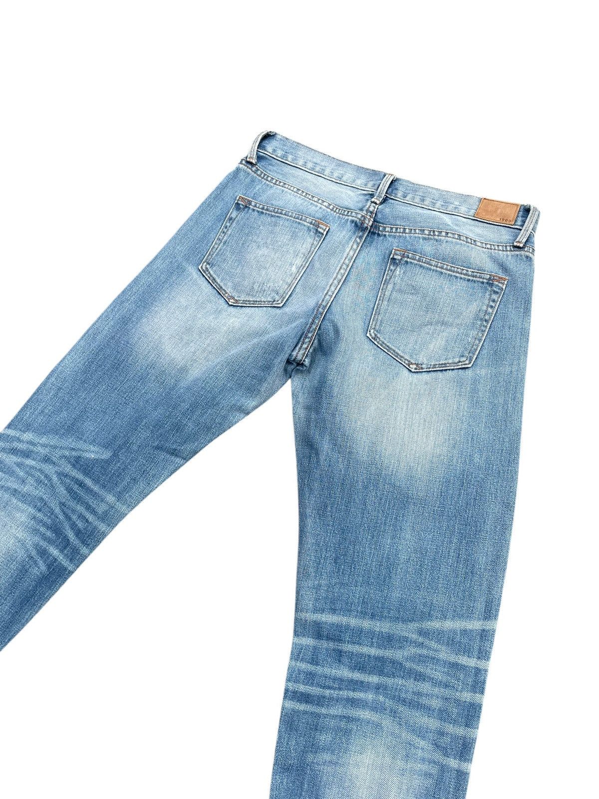 Gap GAP 1969 Distresed Selvedge Jeans Size 30" / US 8 / IT 44 - 10 Thumbnail