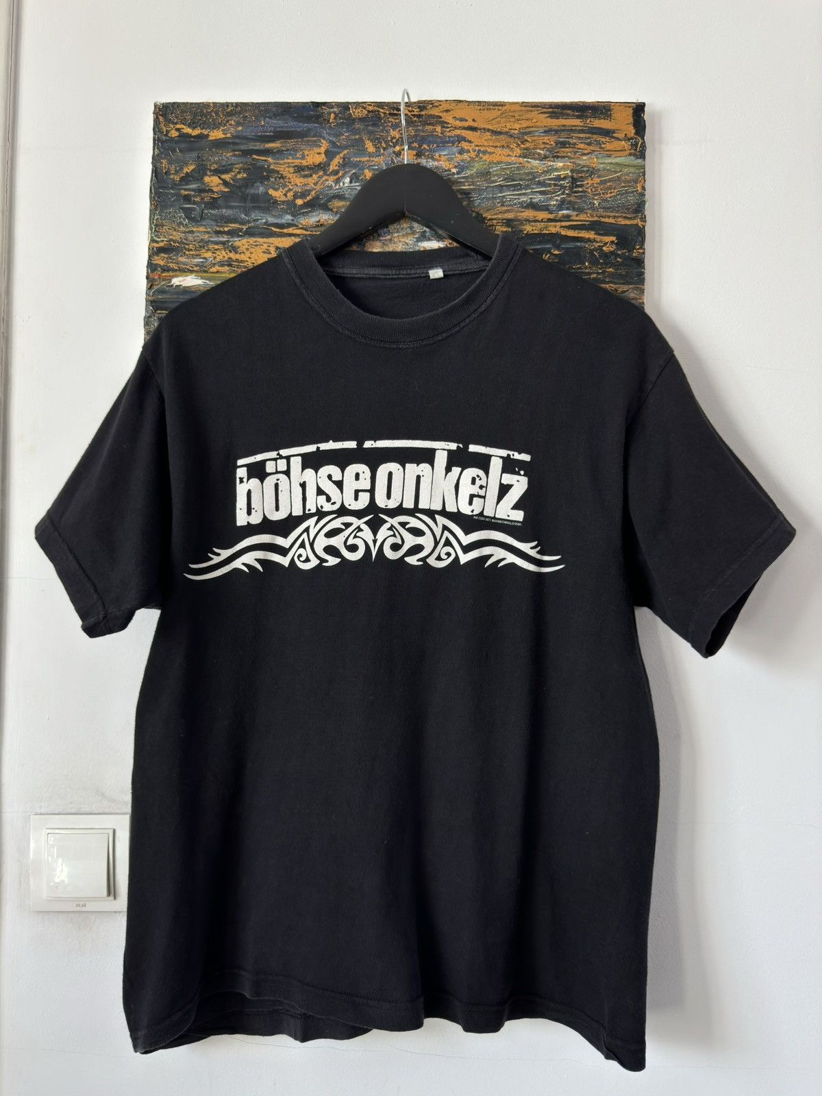Band Tees × Vintage Vintage Bohse Onkelz Metal Band T Shirt Tee Size US L / EU 52-54 / 3 - 1 Thumbnail