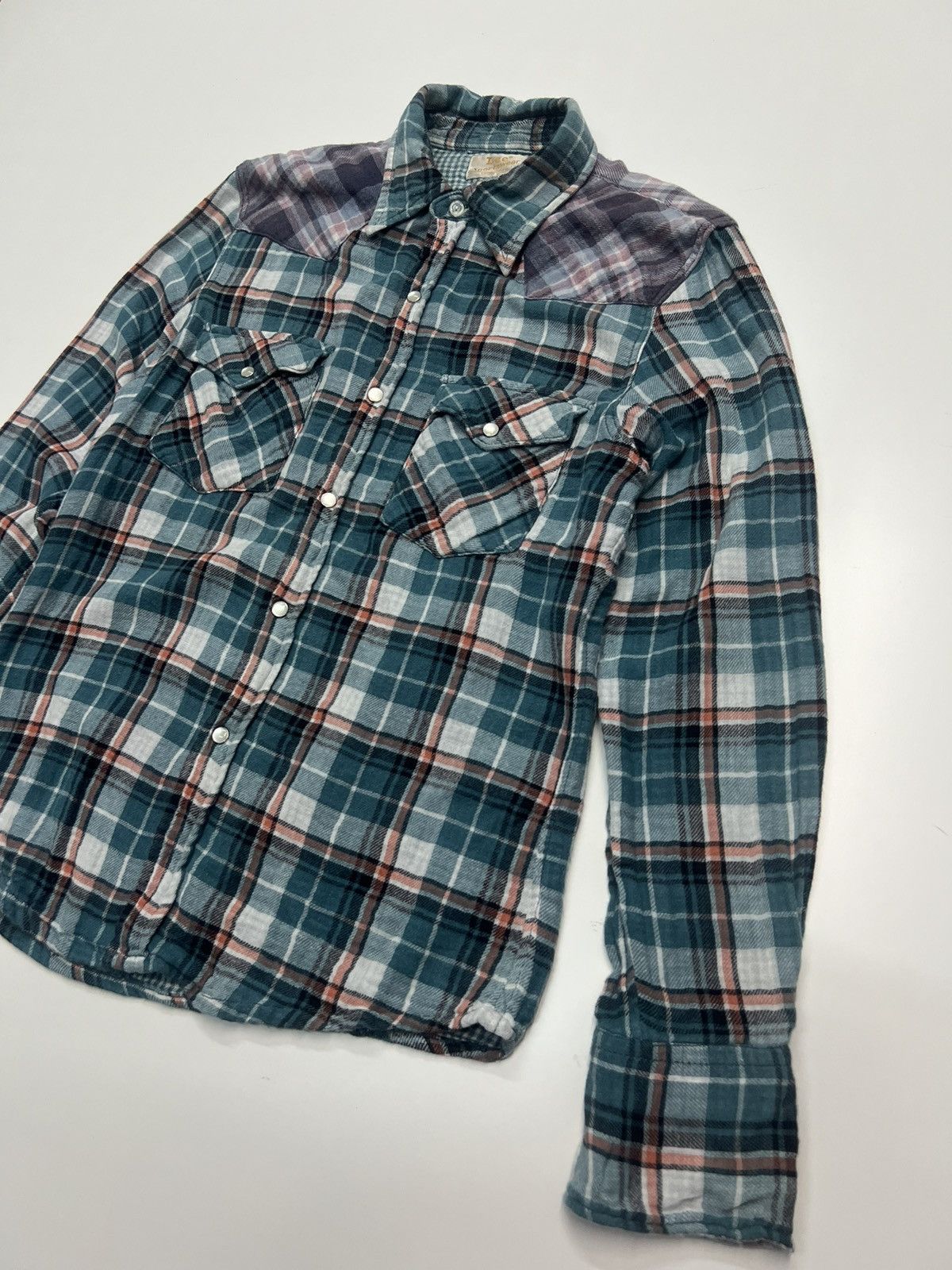 Lee VINTAGE LEE SPORTWEAR UNION MADE PEARL SNAP BUTTON FLANNEL Size US S / EU 44-46 / 1 - 3 Thumbnail