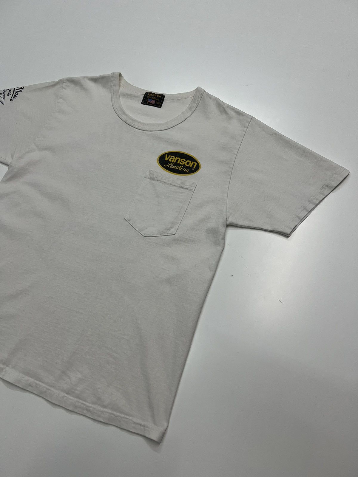 Vanson Leathers VINTAGE VANSON LEATHERS POCKET TEES Size US M / EU 48-50 / 2 - 4 Thumbnail