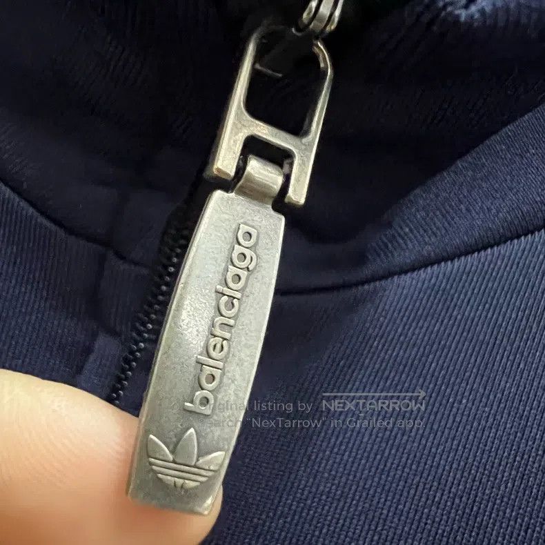 Balenciaga Balenciaga Side Striped Embroidered Logo School Uniform Size US XL / EU 56 / 4 - 4 Thumbnail