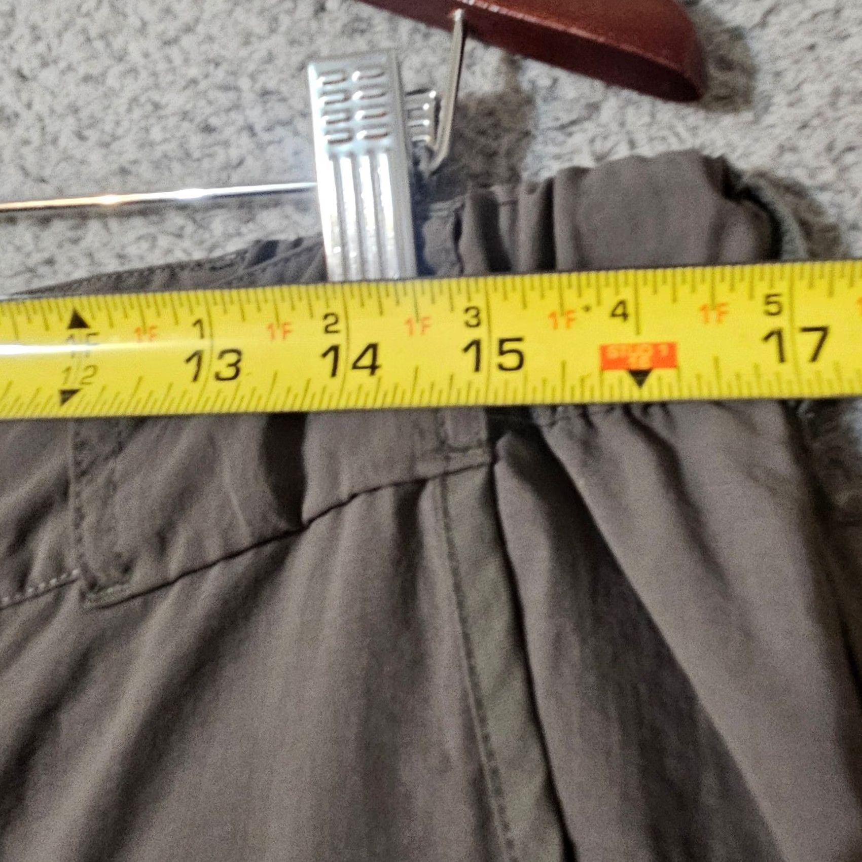Rails Rail Riders Pants Men's Large 32" Gray Technical Hiking Gorpcore Nylon Size US 33 - 6 Thumbnail