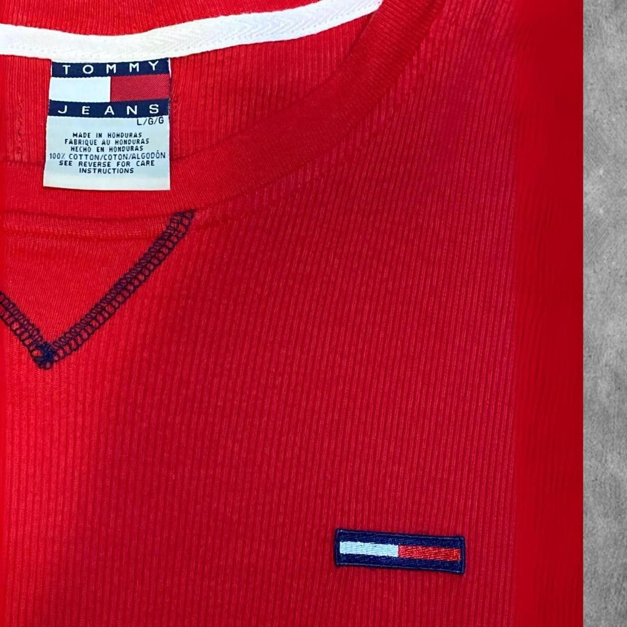 Tommy Hilfiger Vintage Tommy Jeans Waffle Knit Size US S / EU 44-46 / 1 - 2 Thumbnail