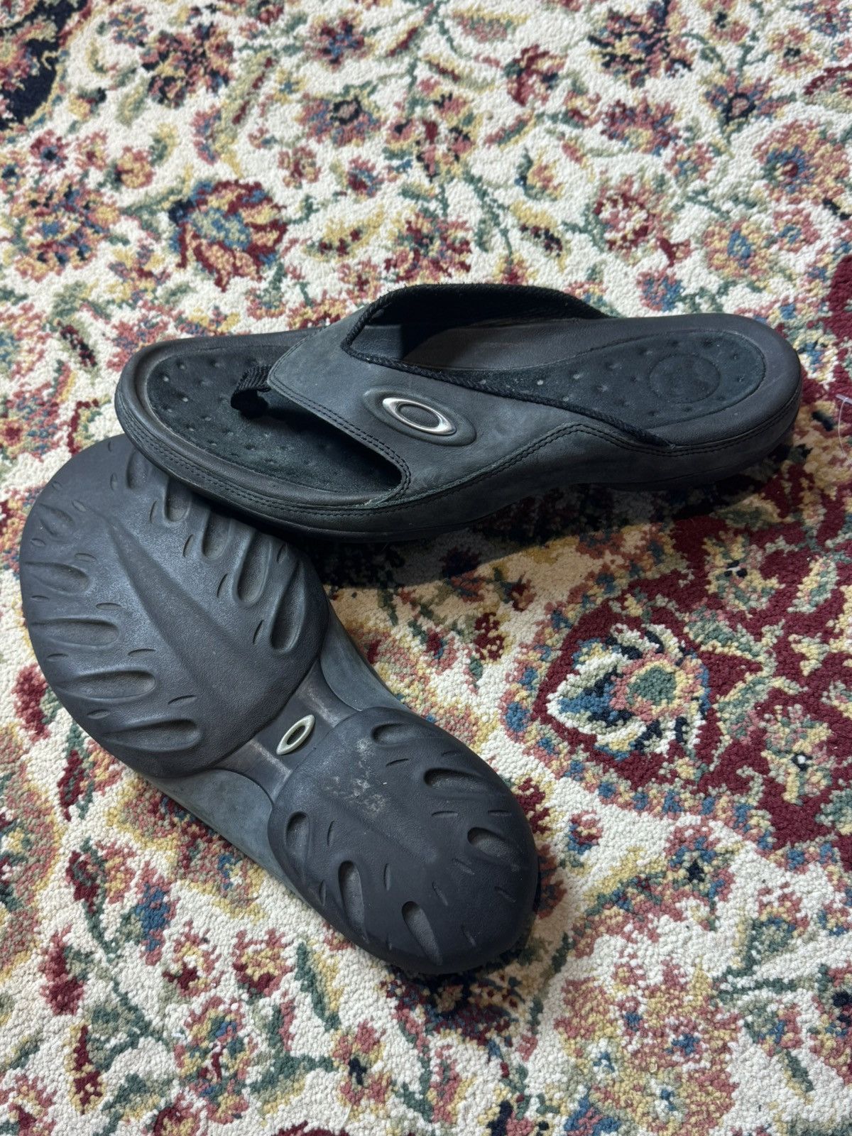 Oakley Vintage Oakley Flesh Slip-on Tongs 🩴 Size US 10 / EU 43 - 2 Thumbnail