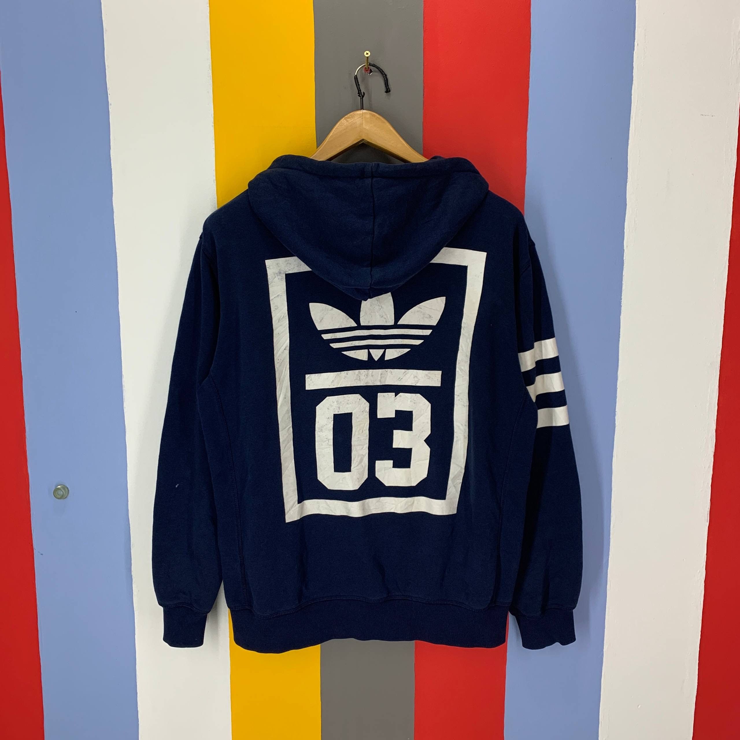 Adidas ADIDAS Ideal Zipper Hoodie #2569/U Size US L / EU 52-54 / 3 - 1 Thumbnail