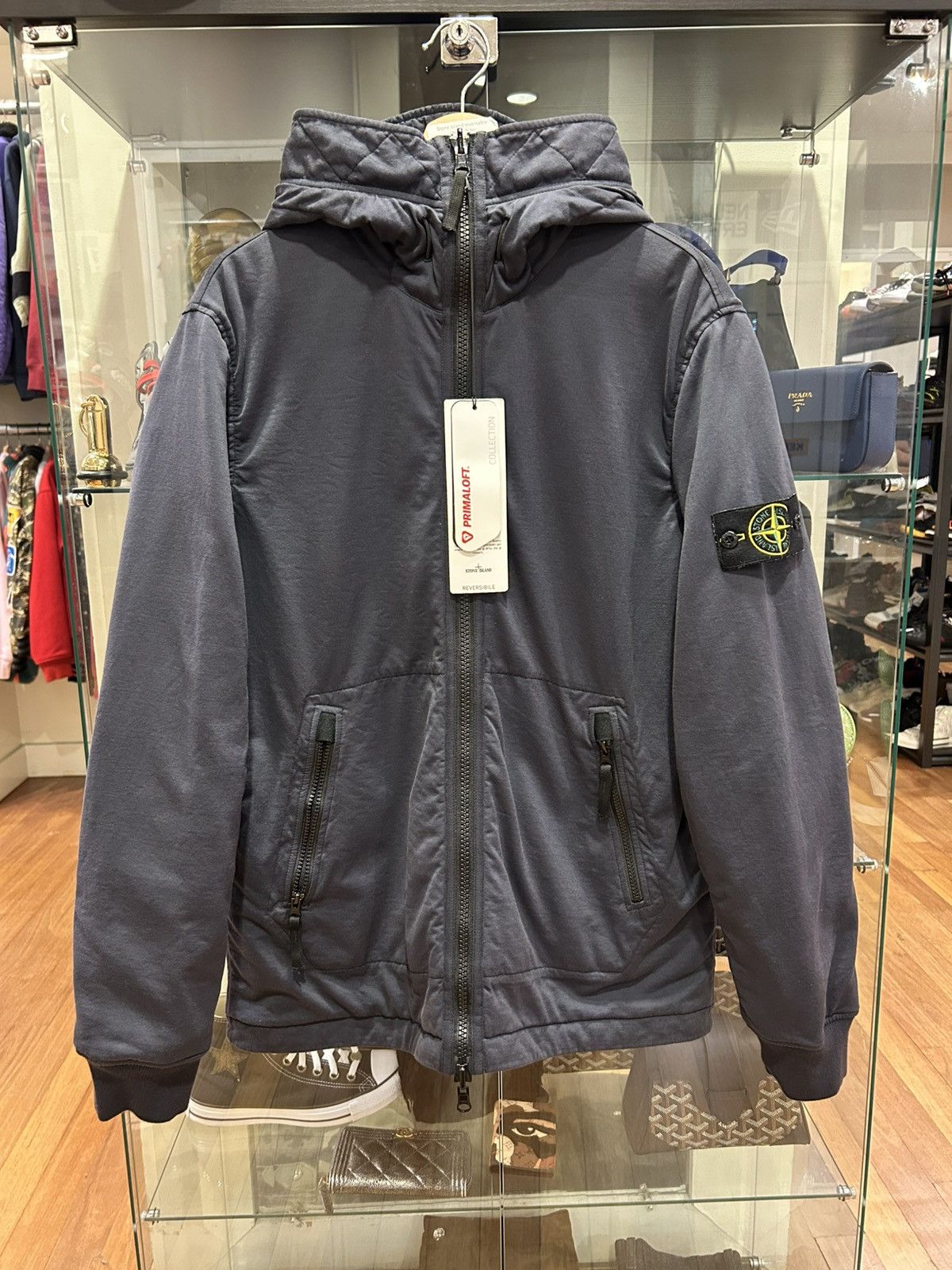 Stone Island Stone Island Reversible Nylon Metal Cotton Jacket Size US L / EU 52-54 / 3 - 2 Thumbnail