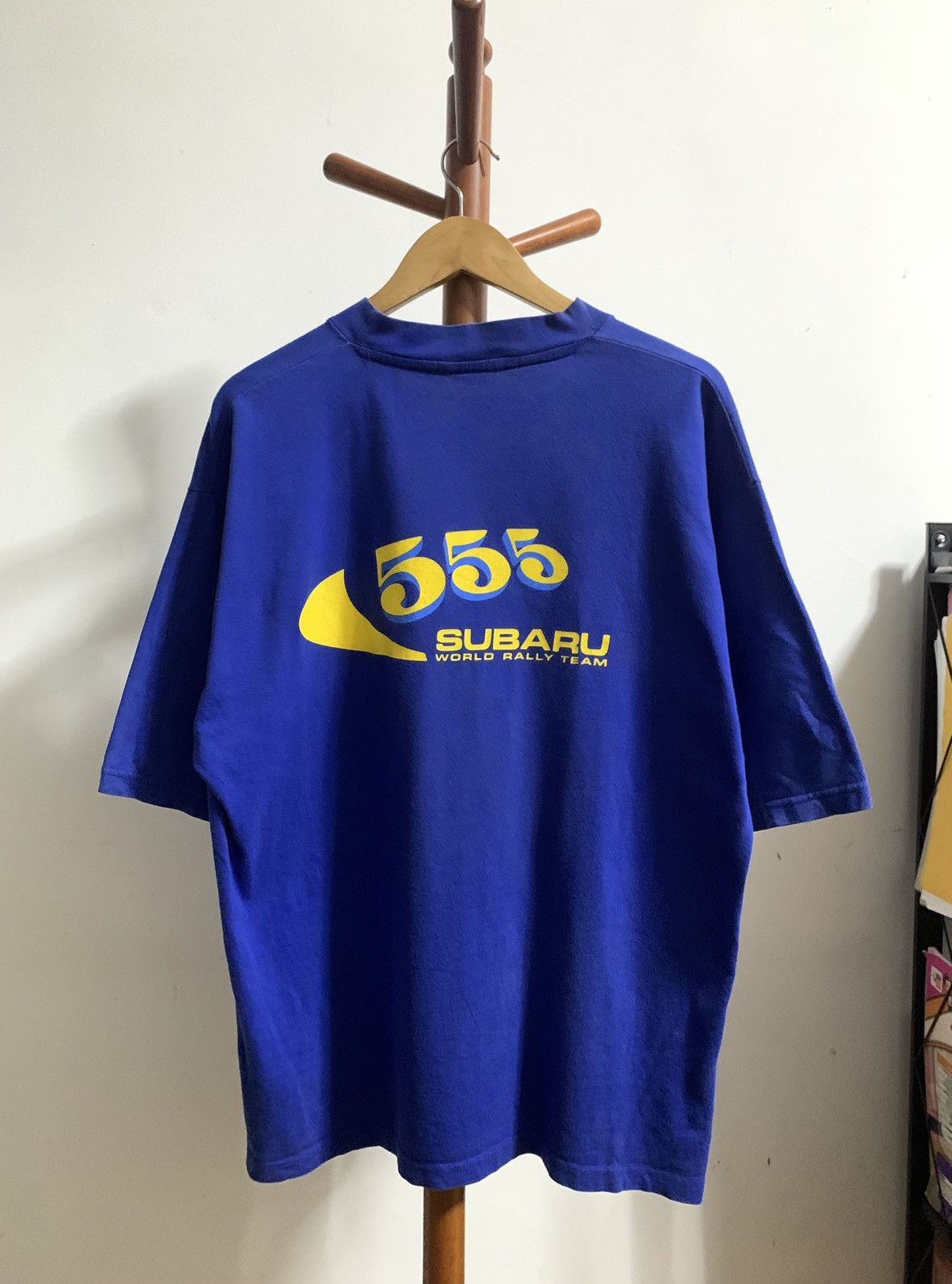 Japanese Brand × Sports Specialties × Vintage Vintage Subaru 555 World Rally Team Shirts Size US L / EU 52-54 / 3 - 2 Thumbnail