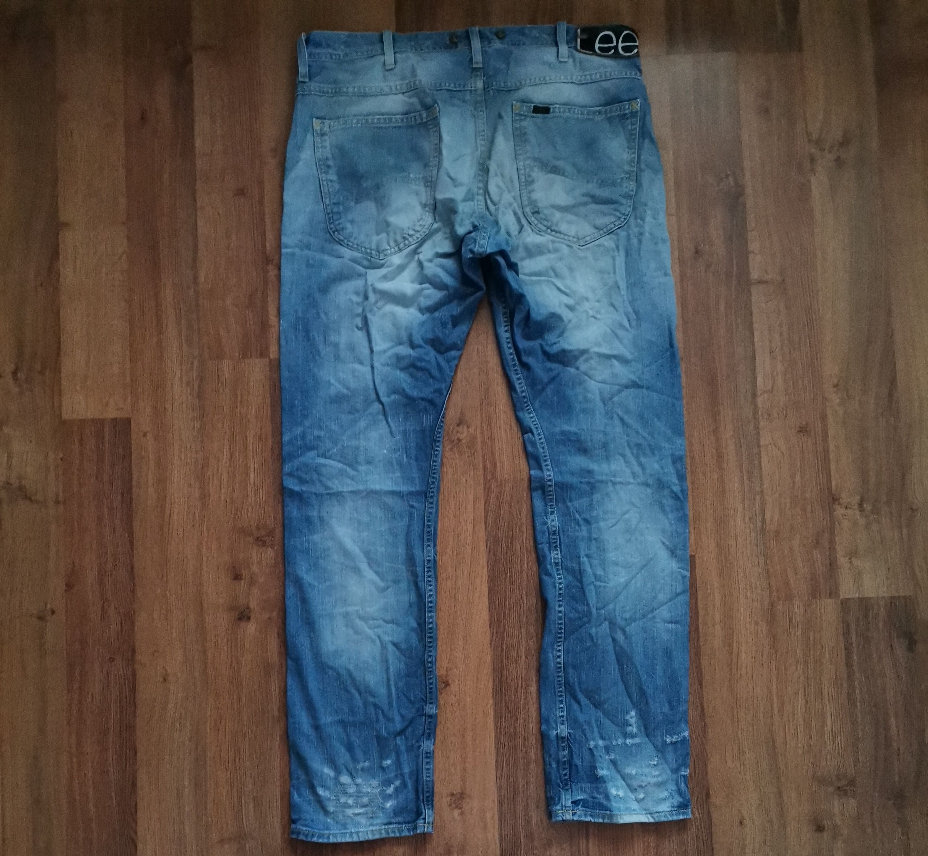 Lee Vintage Lee 101 Distressed Jeans Size US 36 / EU 52 - 7 Thumbnail