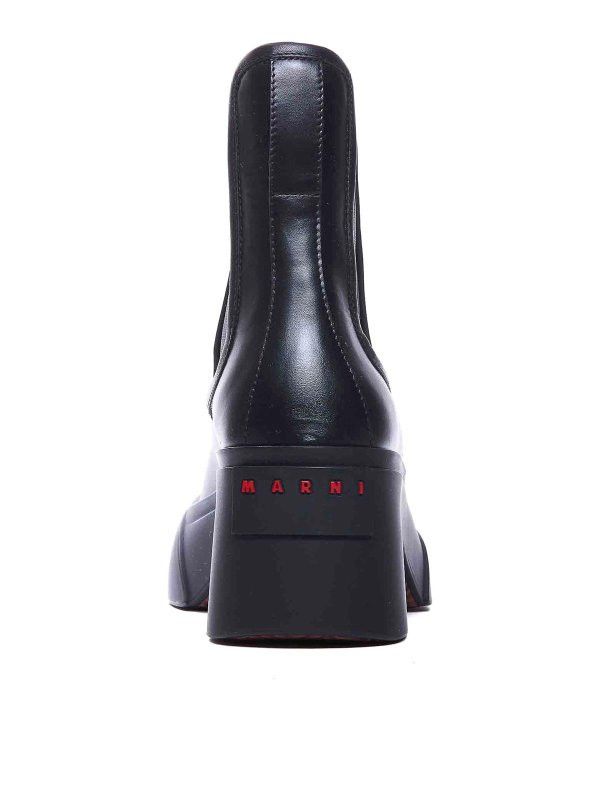 Marni o1w1db11125 Booties in Black Size US 9 / IT 39 - 3 Thumbnail
