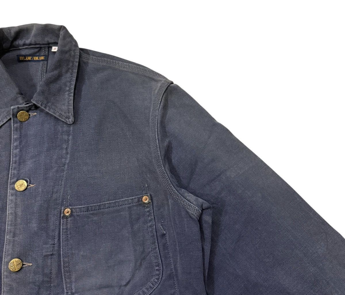 Blue Blue Japan Vintage Blue Blue Duck Canvas Workers Chore Jacket Size US M / EU 48-50 / 2 - 3 Thumbnail