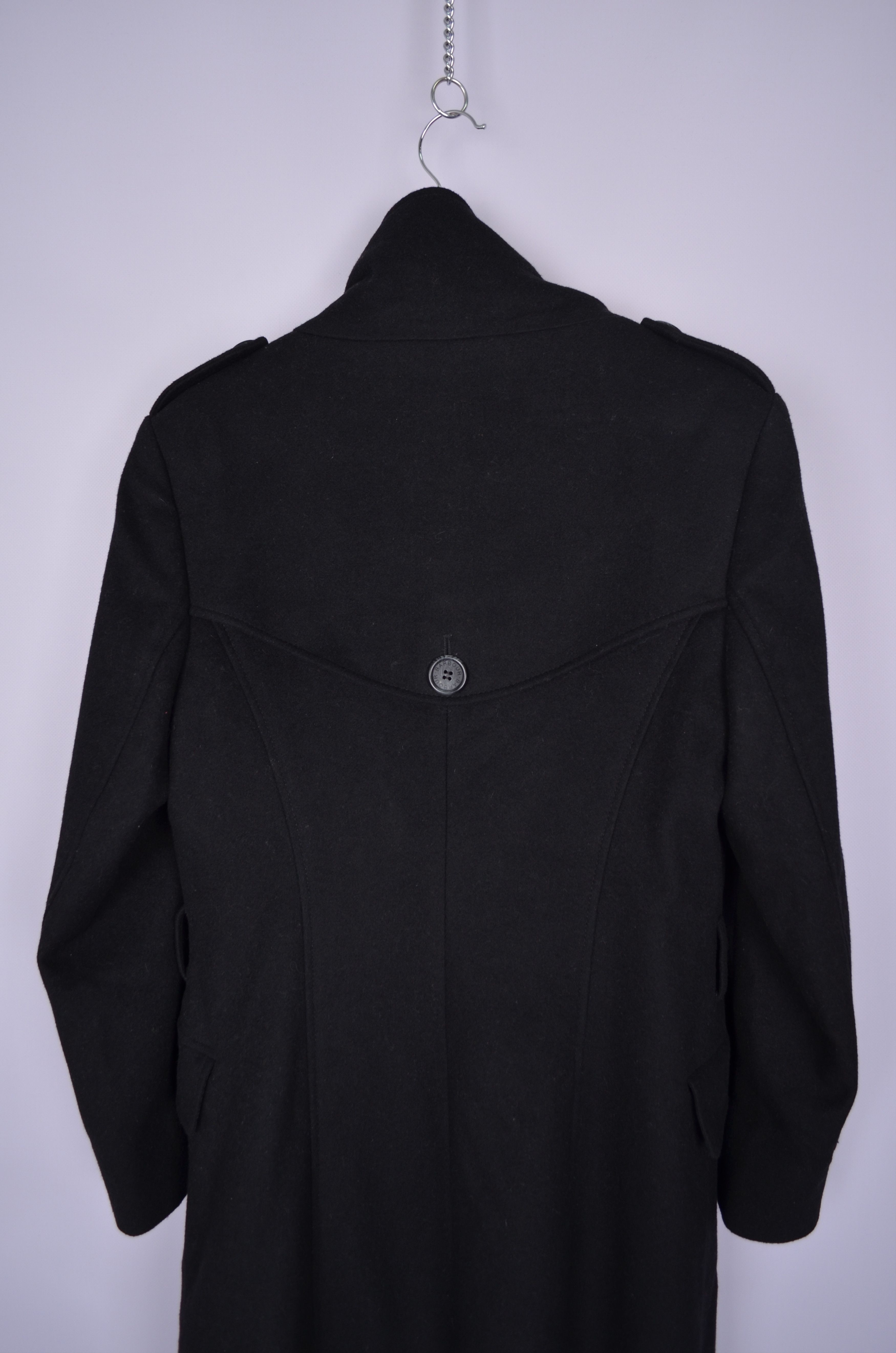 Barbour × Designer Barbour Madge Coat Jacket Wool and Cashmere UK10 US6 NO BELT Size M / US 6-8 / IT 42-44 - 6 Thumbnail
