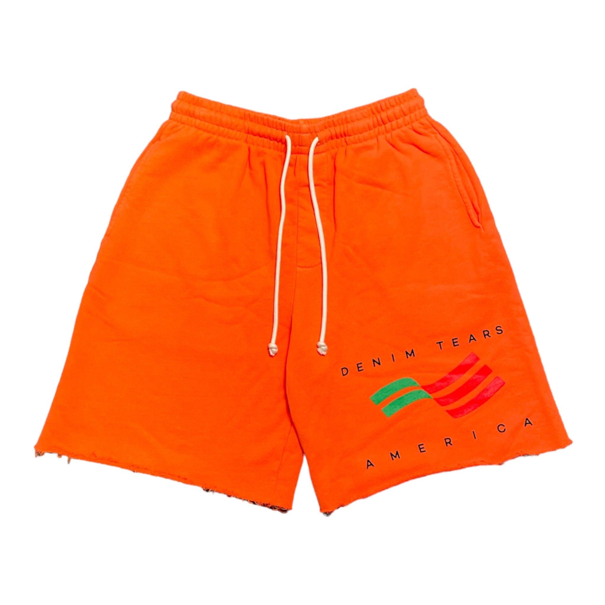 DENIM TEARS America Sportswear Sweatshorts Orange Size US 36 / EU 52 - 1 Thumbnail
