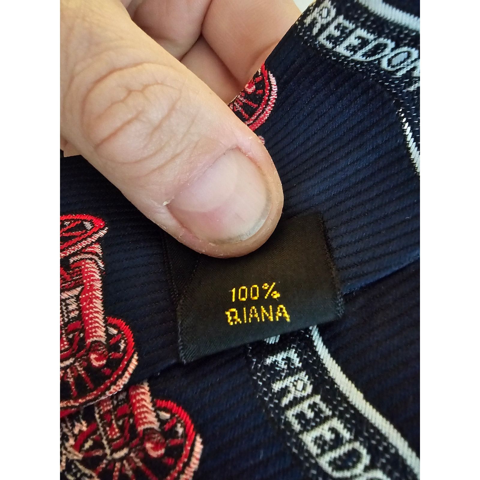 Other Vintage Story Cravats Men's Necktie - Blue Freedom -57" x 4" Size ONE SIZE - 3 Thumbnail