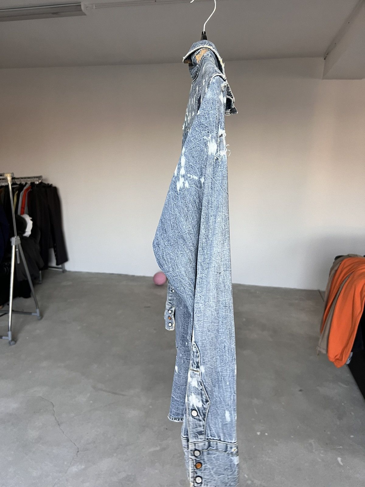 Edwin × Vintage Vintage Edwin Distressed Japanese Shirt Size US M / EU 48-50 / 2 - 8 Thumbnail