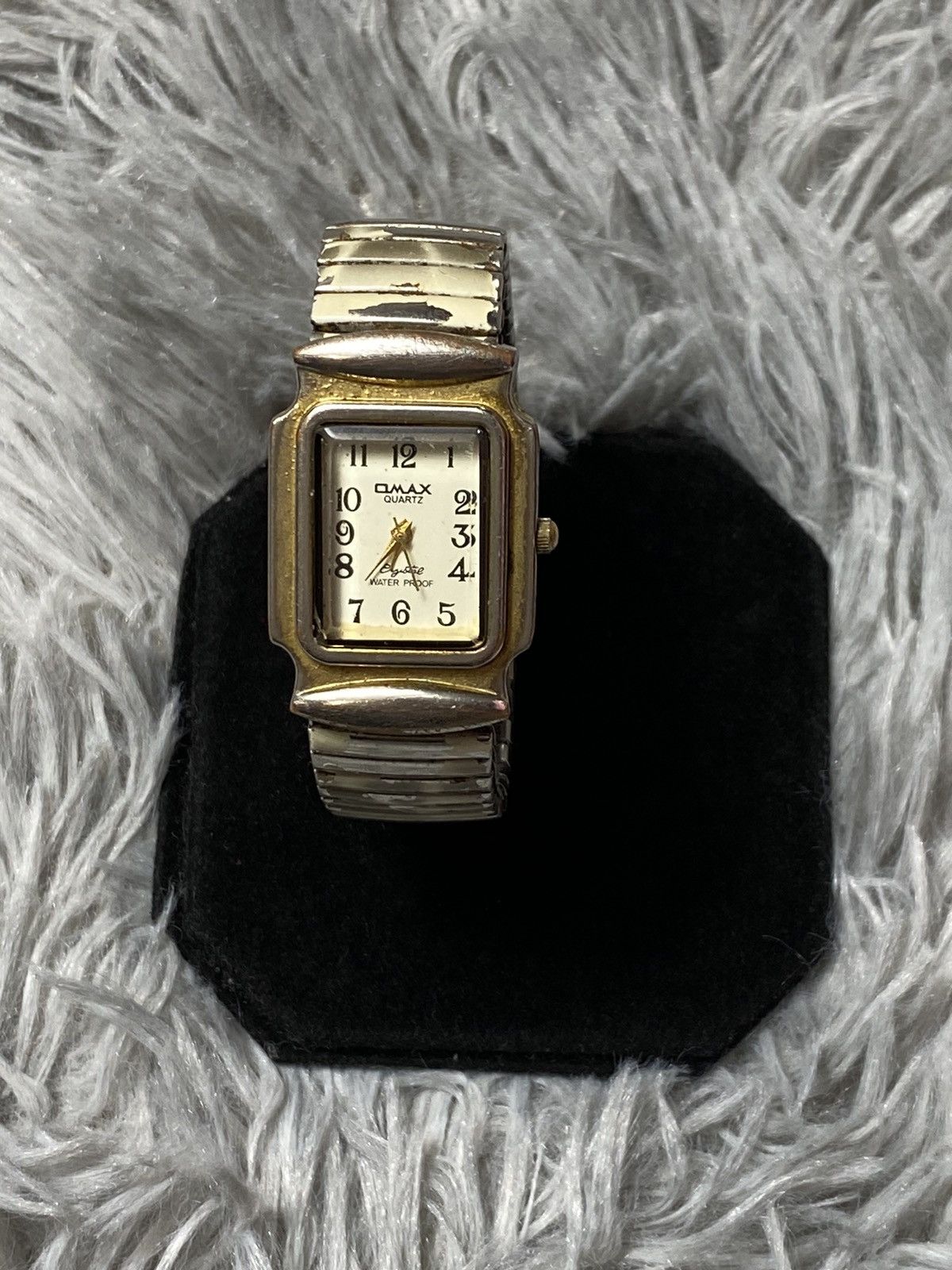 Other Vintage Omax Gold-Tone Rectangular Watch - Japanese Brand Size ONE SIZE - 5 Thumbnail