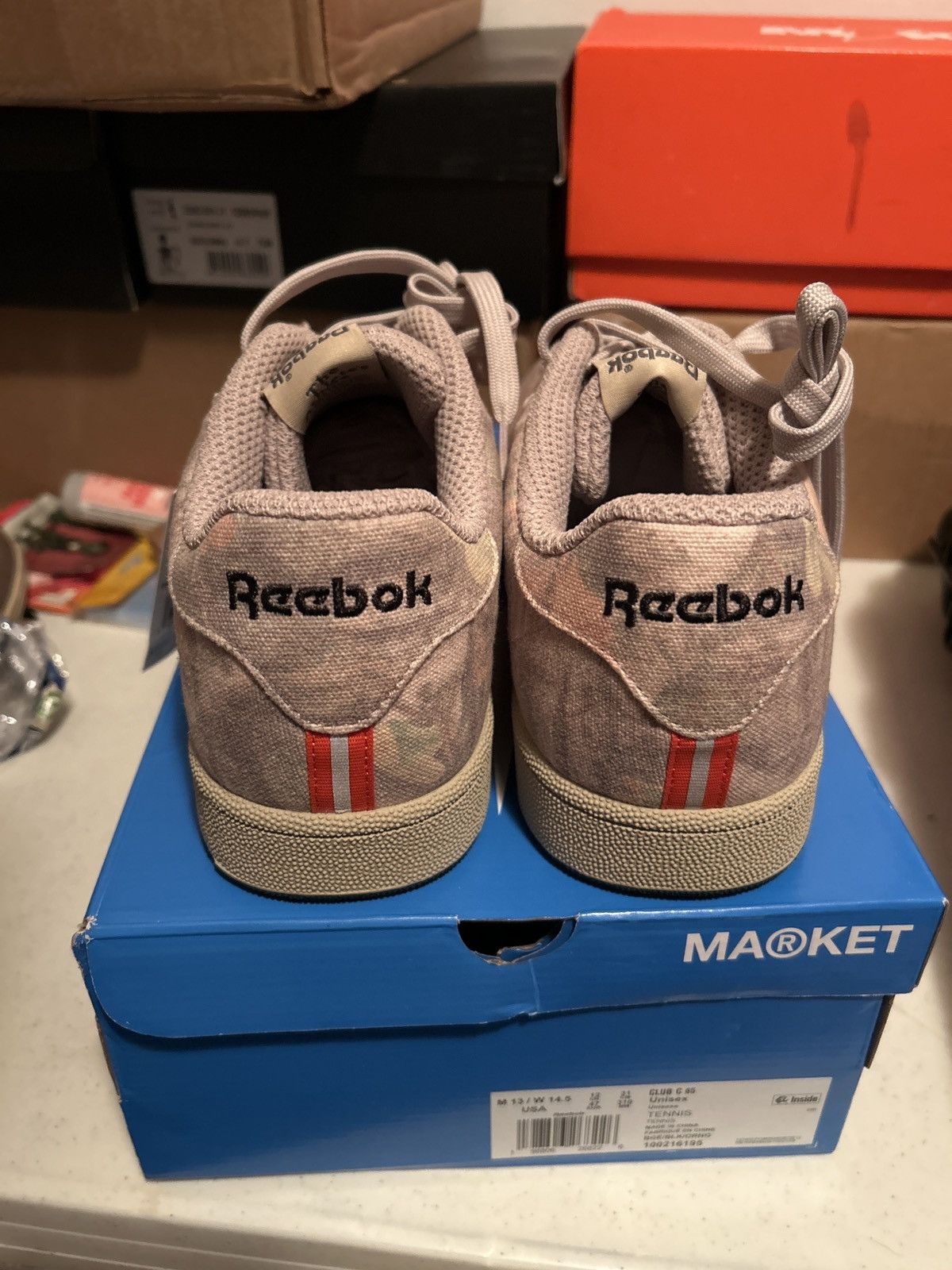 Reebok Reebok x Market Studios EXCLUSIVE CAMO Club C 85 Size US 13 / EU 46 - 4 Thumbnail