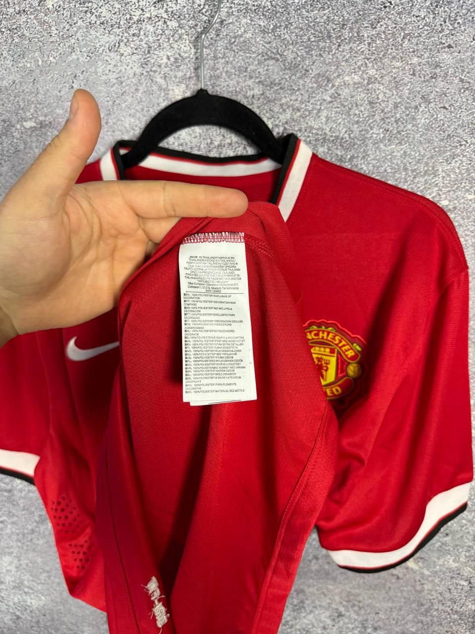 Nike DI MARIA Manchester United 2014/15 Nike Soccer Jersey Size US L / EU 52-54 / 3 - 11 Thumbnail