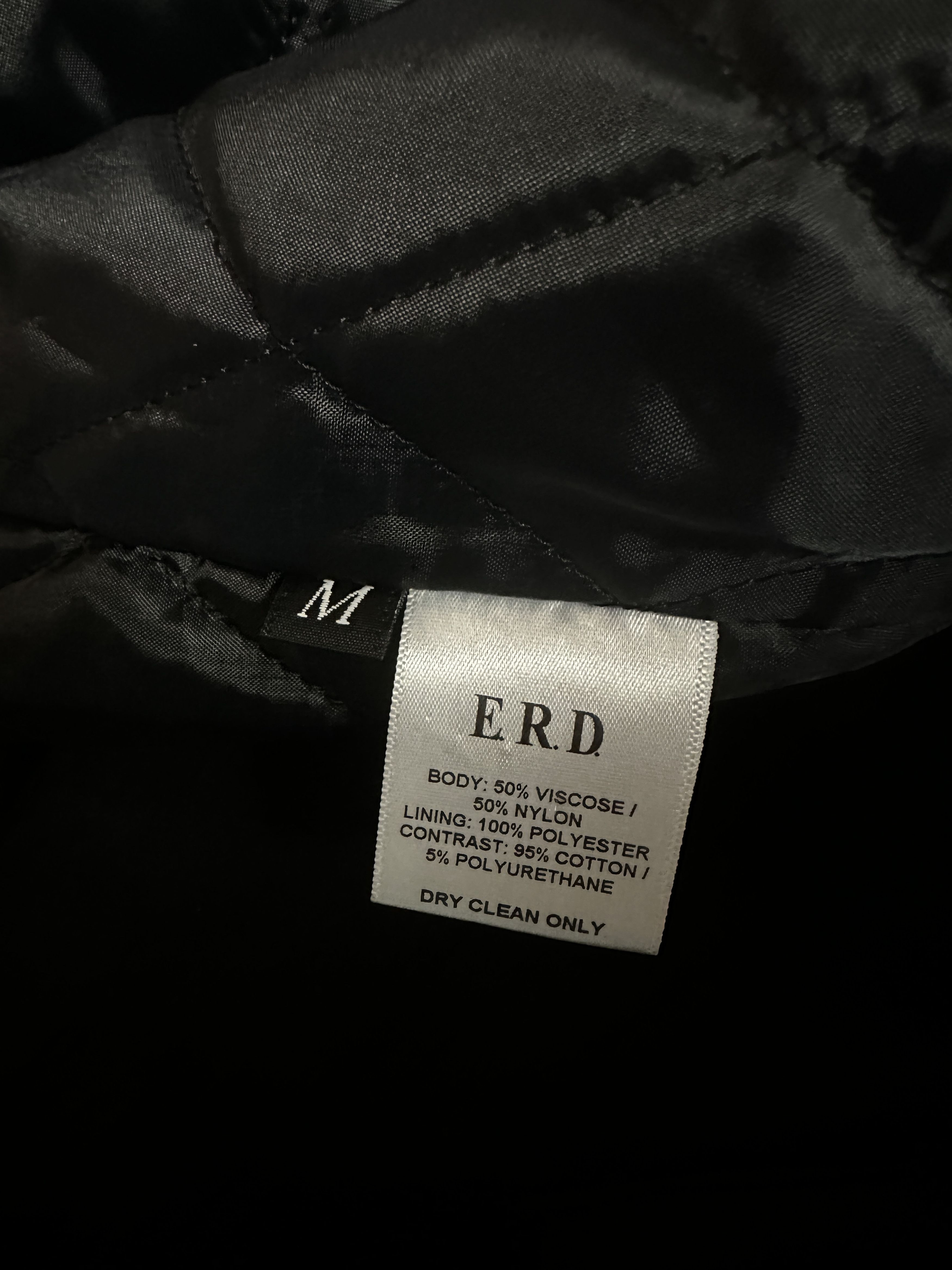 Enfants Riches Deprimes ERD Black Logo Bomber Size US M / EU 48-50 / 2 - 5 Thumbnail