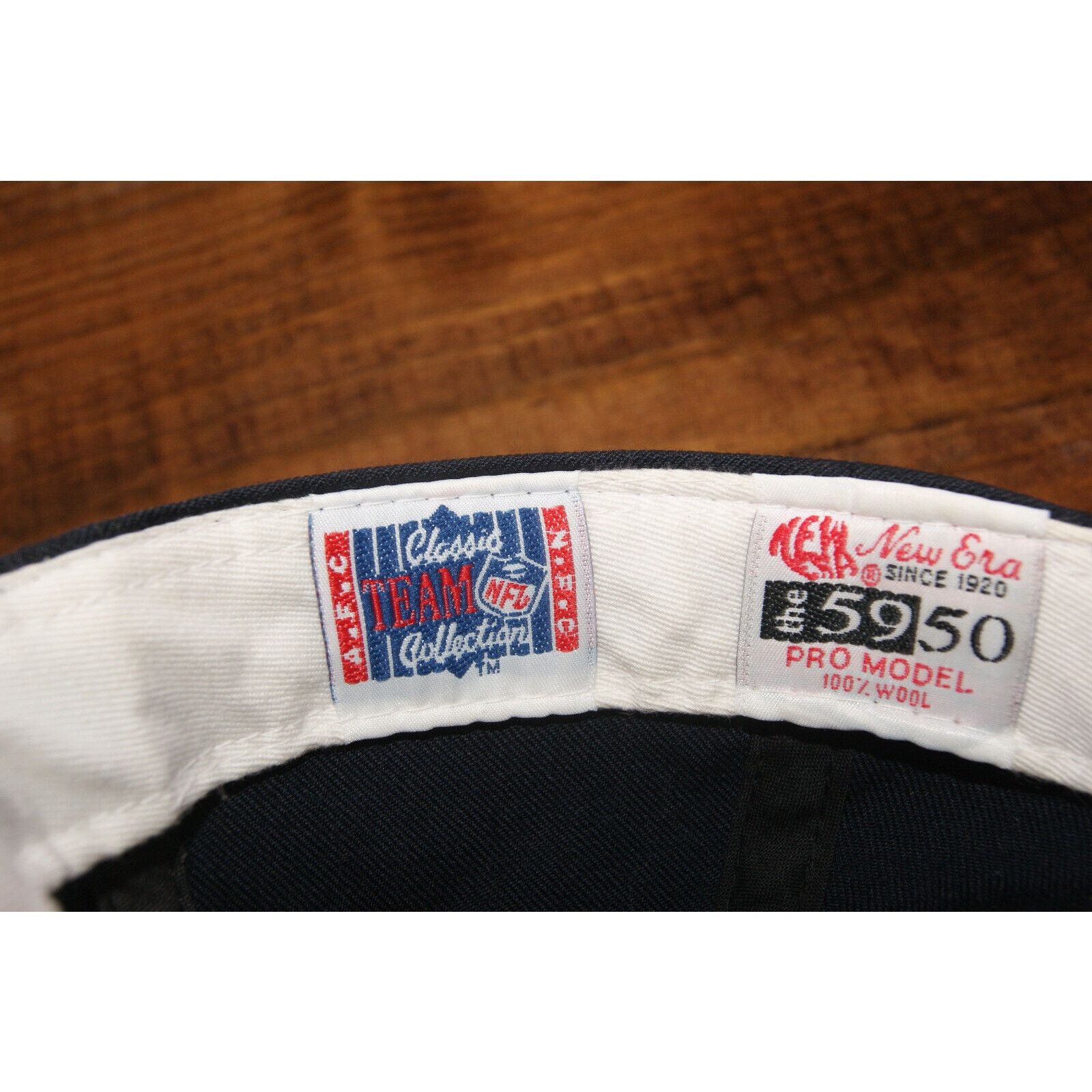 New Era VTG DALLAS COWBOYS New Era 5950 Fitted Hat 7 1/4 Cap Wool Size ONE SIZE - 7 Thumbnail