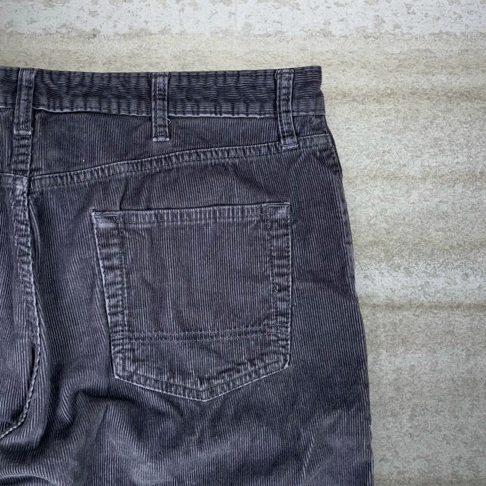 Eddie Bauer Vintage Y2K Eddie Bauer Corduroy Pants 36x32 Straight Grey Size US 36 / EU 52 - 3 Thumbnail
